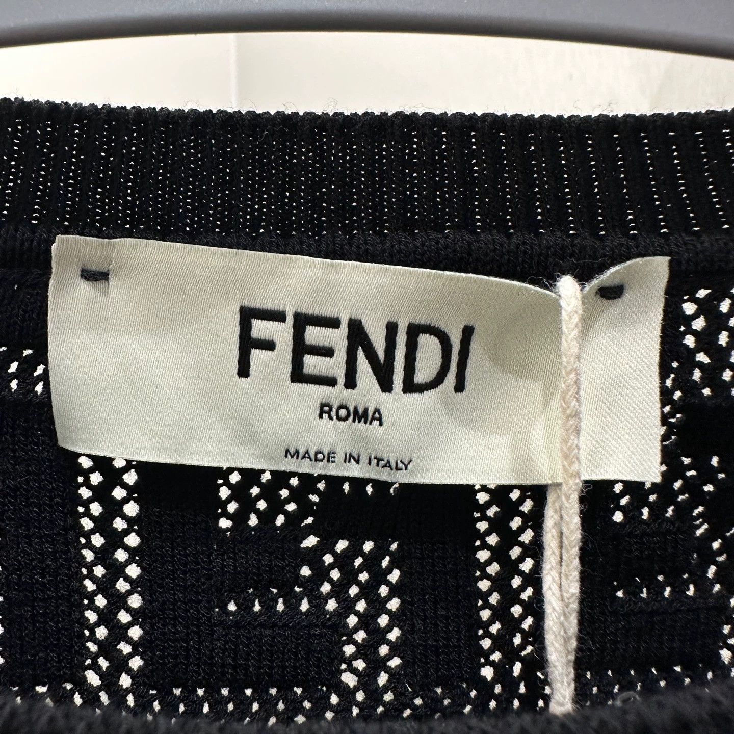 Fendi Fendi FF allover print knit LS 38 viscose Size XS / US 0-2 / IT 36-38 - 3 Thumbnail