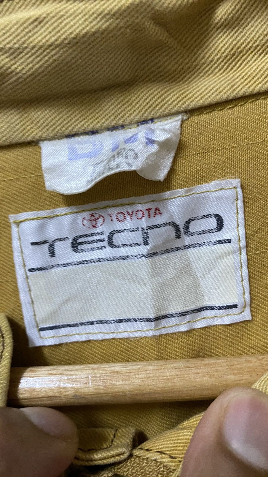 Vintage Vtg Toyota Tecno Overalls Jacket Workwear Size US L / EU 52-54 / 3 - 12 Thumbnail