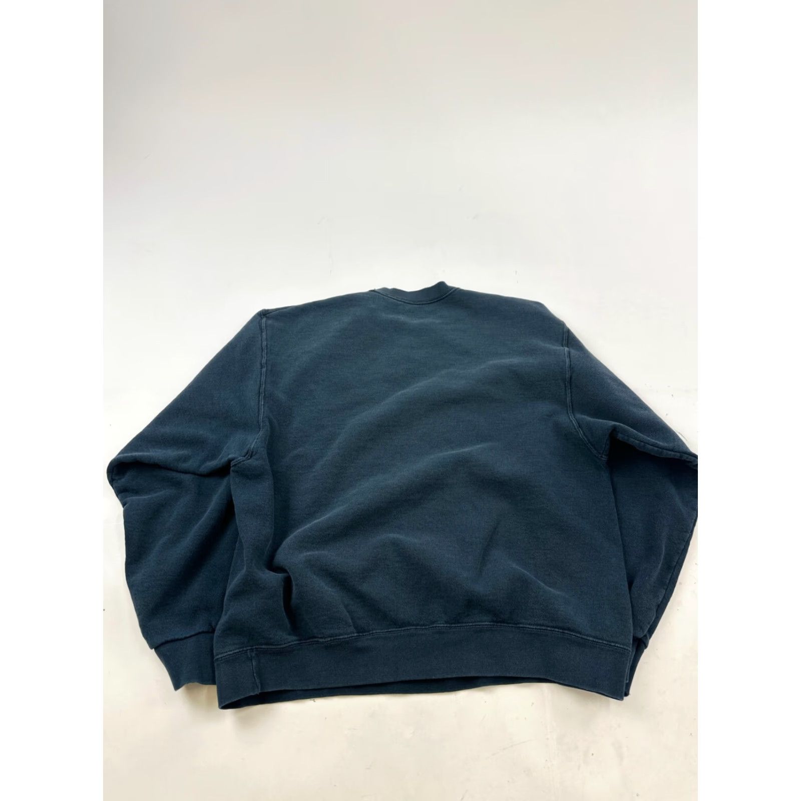 Fruit Of The Loom OPB Sweatshirt Adult Large Blue Heavy Cotton Regular Crew Neck Pullover Size US L / EU 52-54 / 3 - 2 Thumbnail