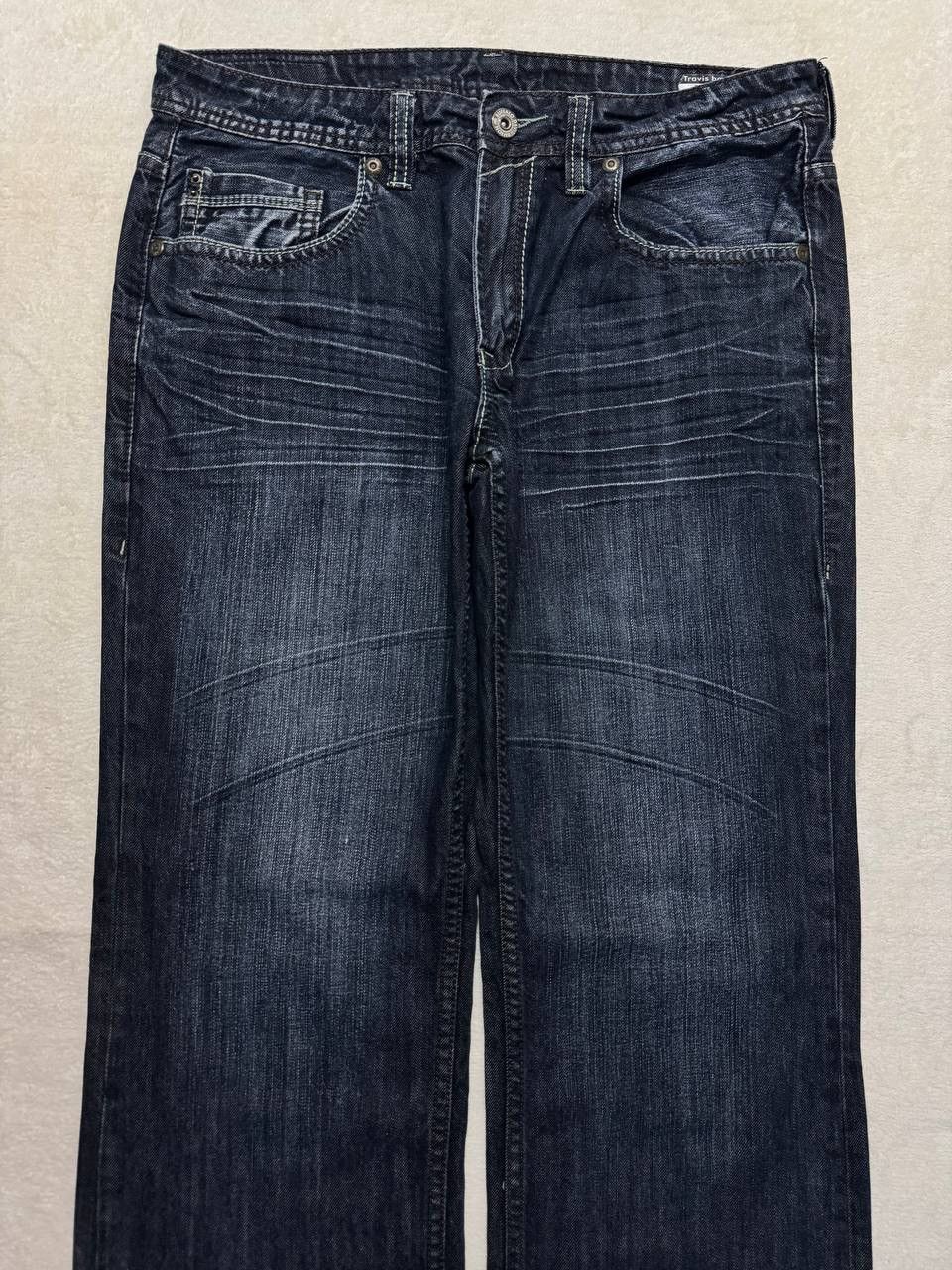 Other RELAXED Travis Buffalo David Bitton Relaxed Jeans Mudwash Size US 34 / EU 50 - 3 Thumbnail