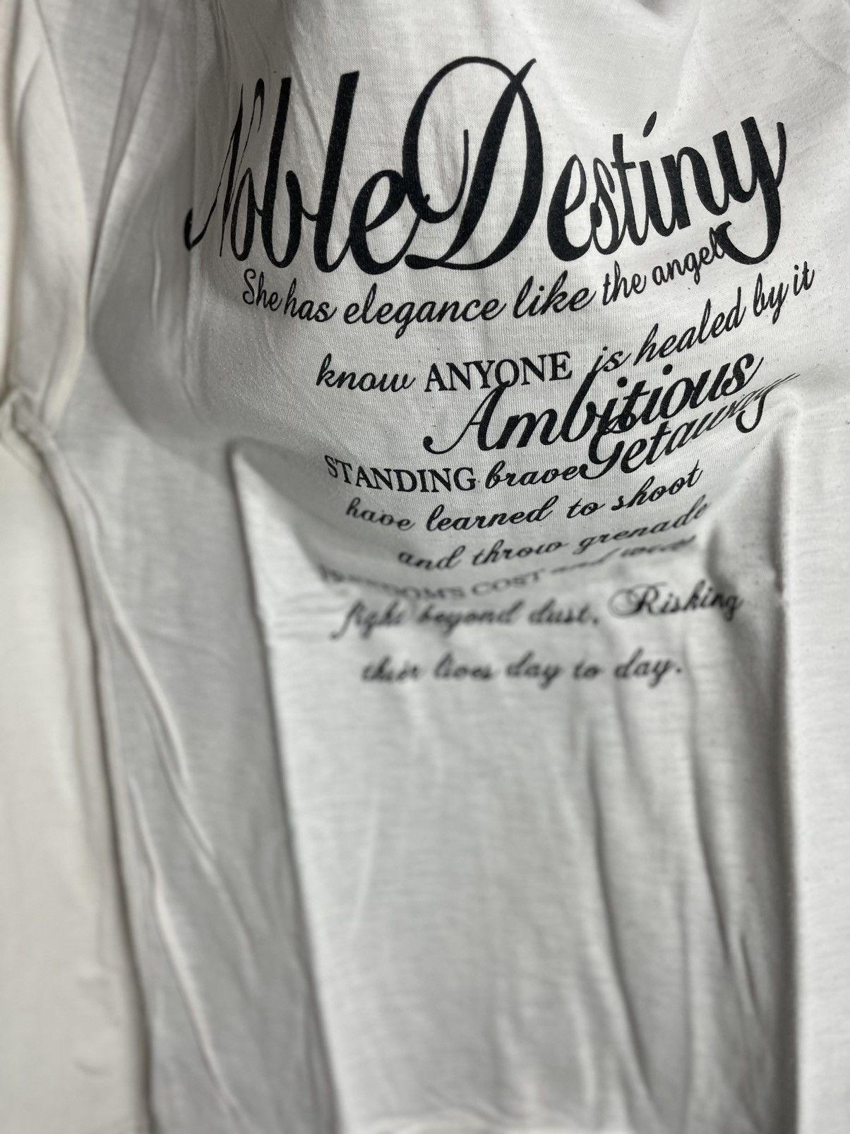 If Six Was Nine Japanese Poem double layer longsleeve distressed ifsix style Size US M / EU 48-50 / 2 - 3 Thumbnail