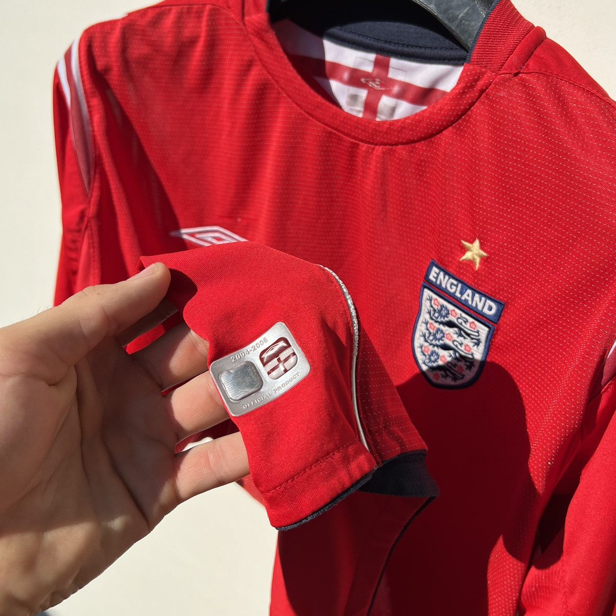 Umbro England jersey umbro vintage Size US XL / EU 56 / 4 - 4 Thumbnail