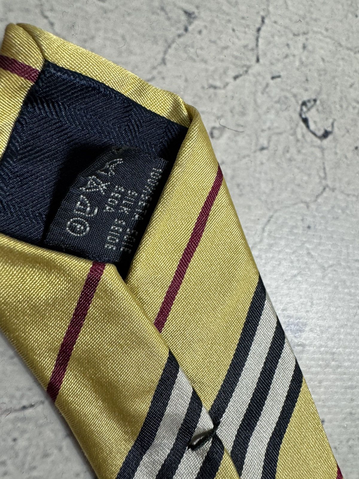Burberry Burberry Silk Monogram Luxury Tie Vintage Size ONE SIZE - 3 Thumbnail