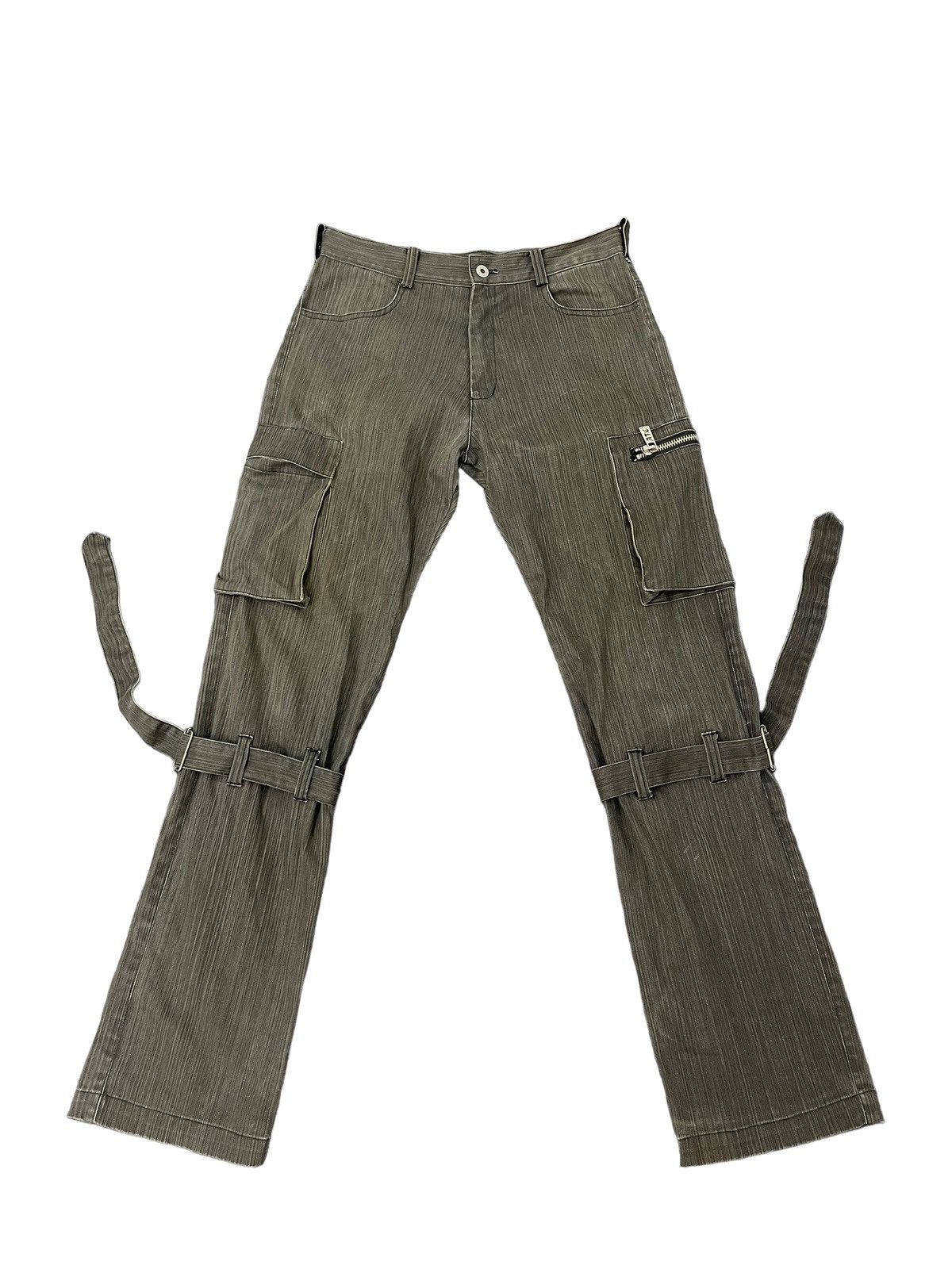 Japanese Brand Bondage Cargo Jeans In the Attic Regular 8🟦4 Size US 31 - 10 Thumbnail