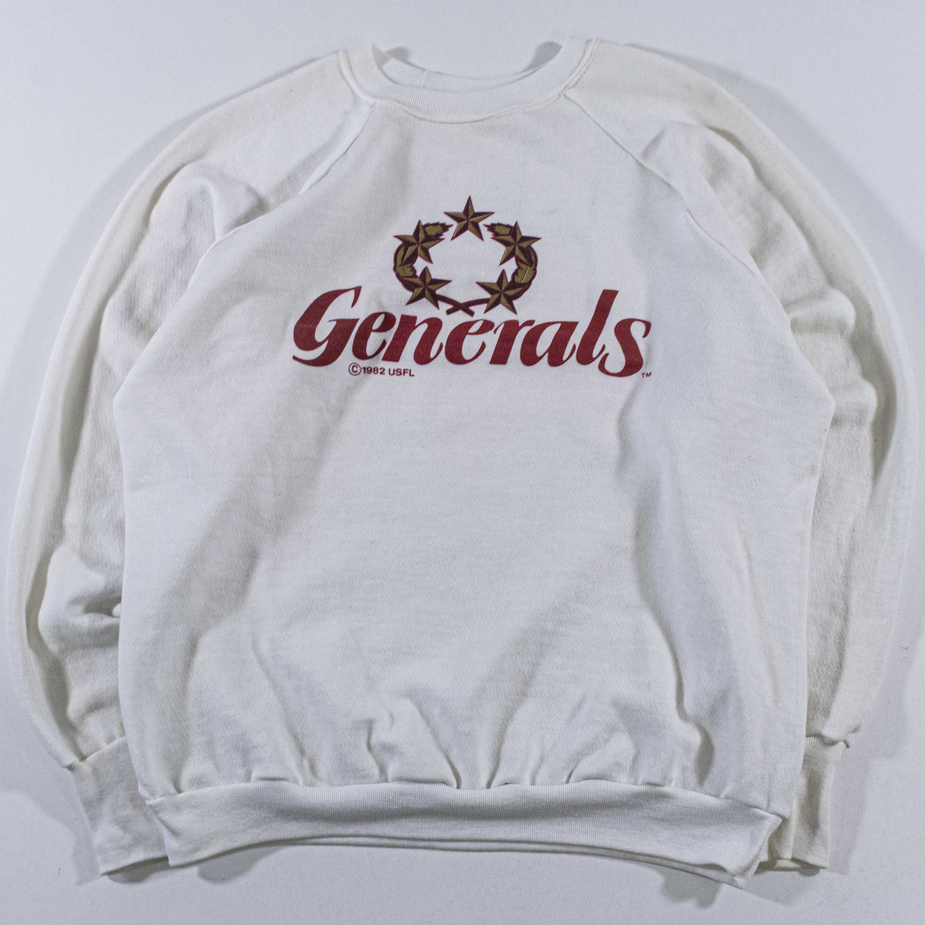 Signal Sport 80s New Jersey Generals Sweatshirt USFL 1982 XL Made in USA Size US XL / EU 56 / 4 - 1 Thumbnail