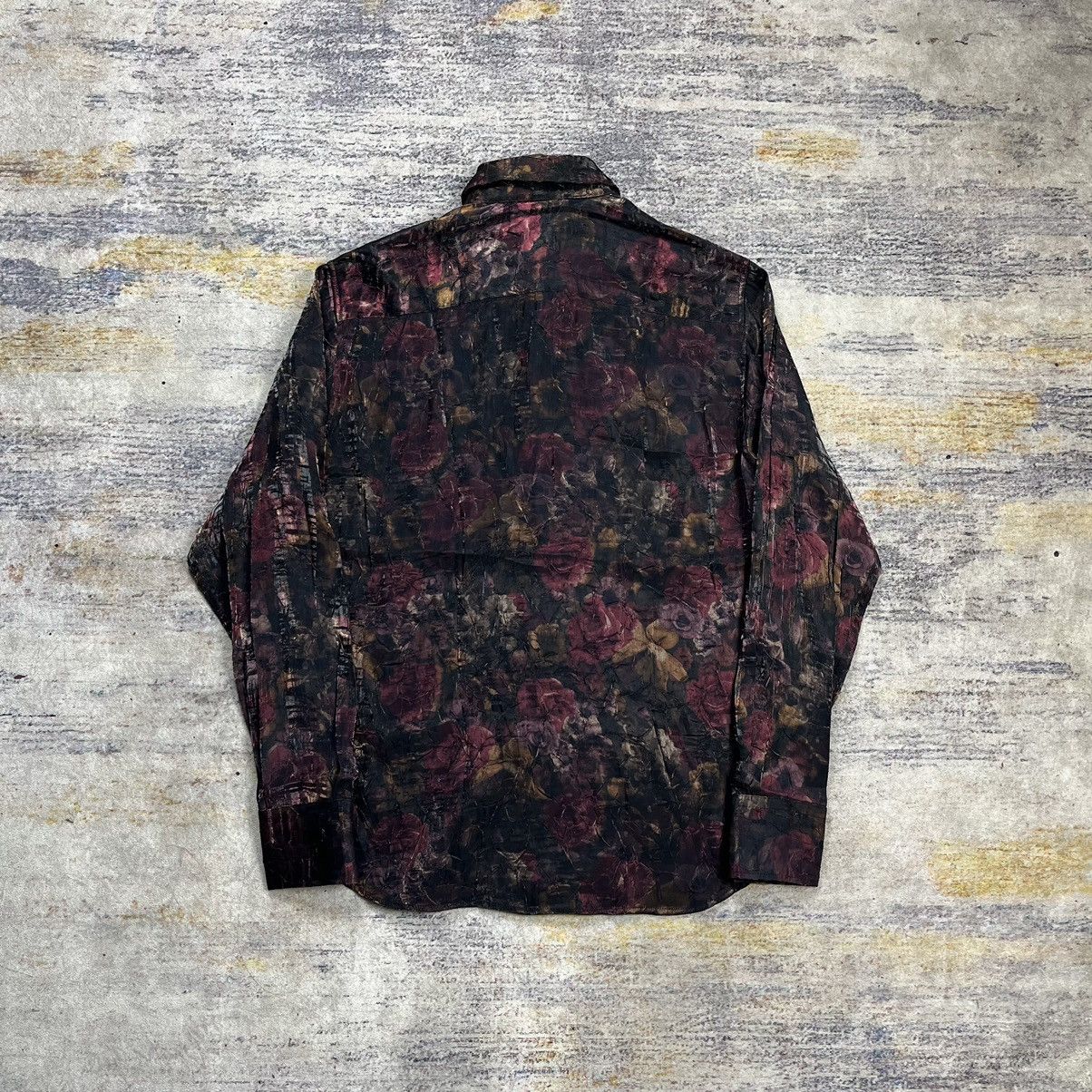 14th Addiction × Le Grande Bleu (L.G.B.) × Tornado Mart Tornado Mart japan flower iridescent wrinkle shirt Size US M / EU 48-50 / 2 - 2 Thumbnail