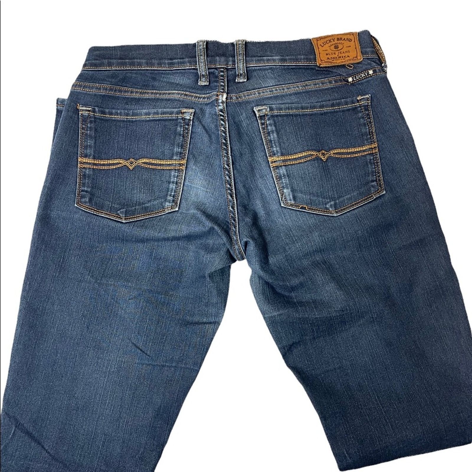 Lucky Brand Lucky Brand Charlie Skinny Distressed Medium Wash Denim Jean Size 26" / US 2 / IT 38 - 4 Thumbnail
