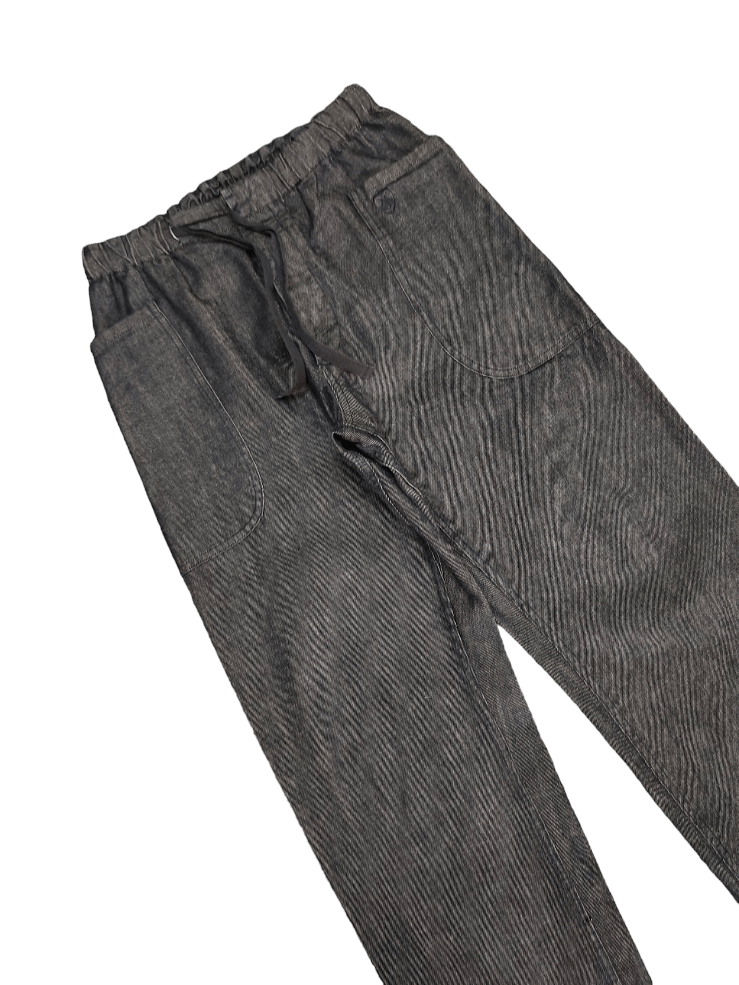 Orcival Orcival France Indigo Workwear Drawstring Relaxed Pants Size US 31 - 6 Thumbnail