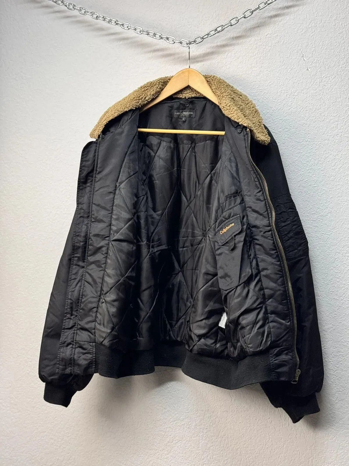 Schott Japanese Avant-Garde Black Bomber Jacket Size US XL / EU 56 / 4 - 11 Thumbnail