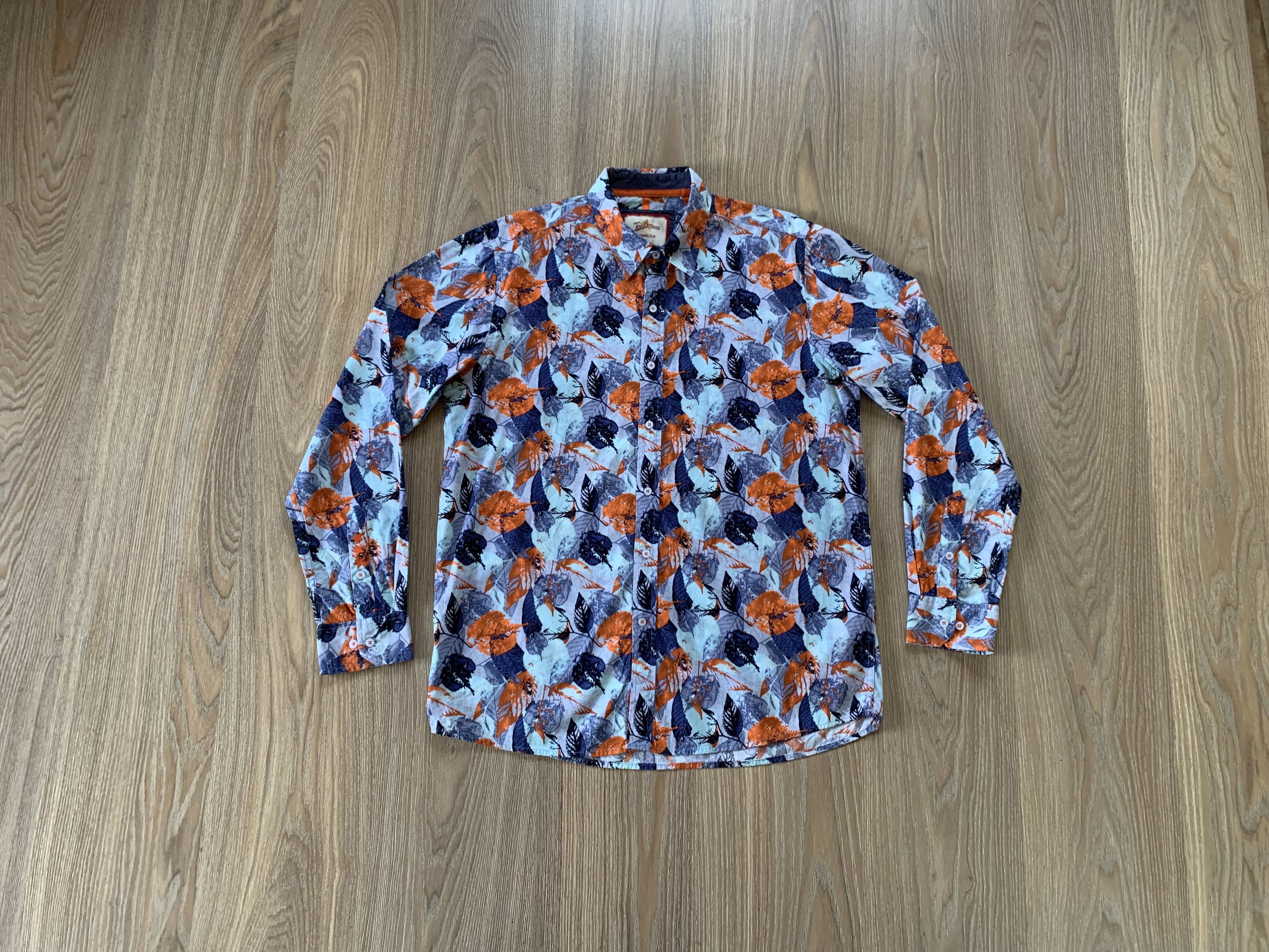 Other Joe Browns Long Sleeve Hawaiian Shirt Size US M / EU 48-50 / 2 - 1 Thumbnail