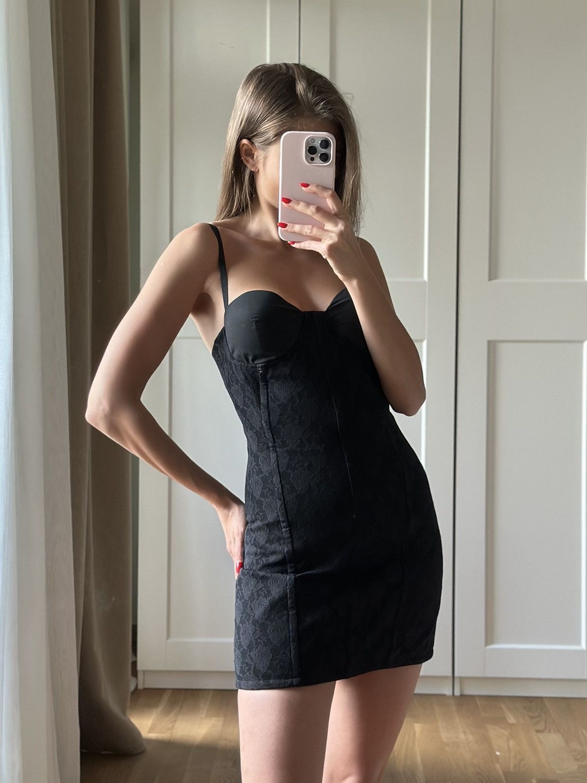 Heron Preston Heron Preston mini dress black it. size 38 RRP: 700€ Size XS / US 0-2 / IT 36-38 - 3 Thumbnail