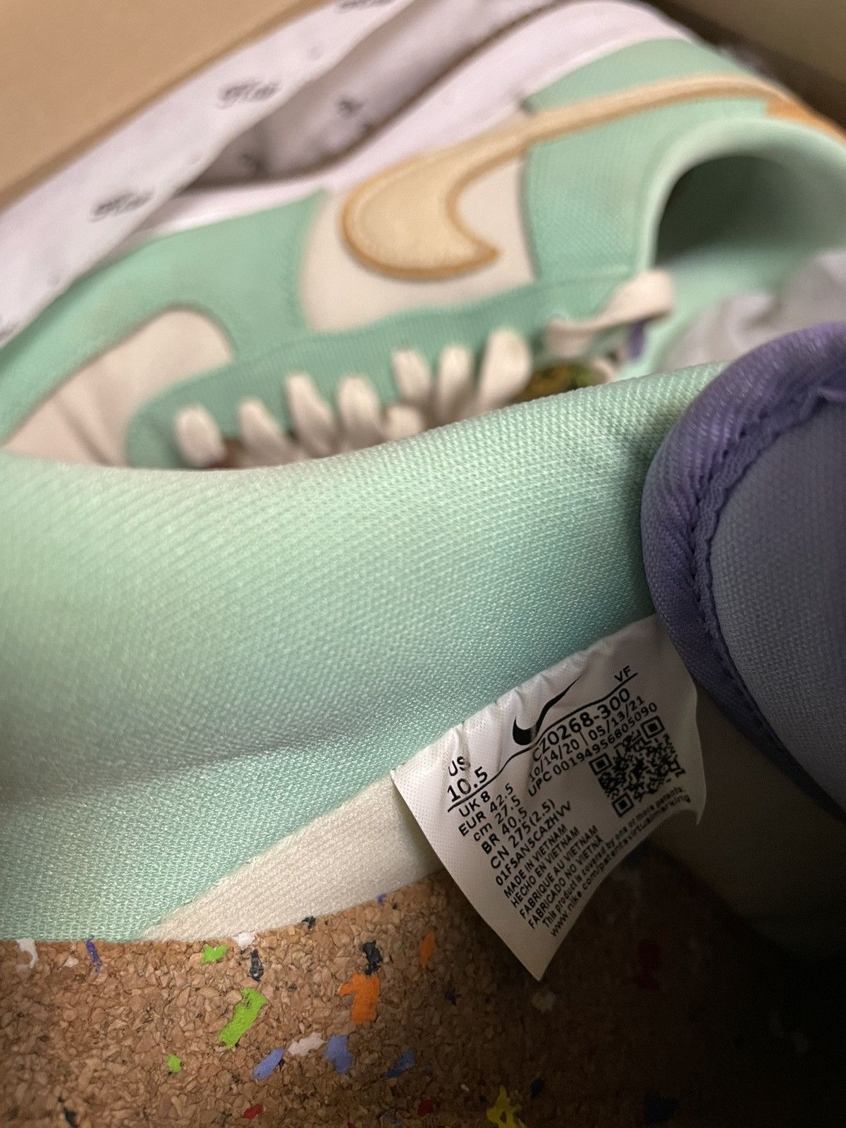 Nike Nike Air Force 1 Happy Pineapple Size US 9.5 / EU 42-43 - 7 Thumbnail