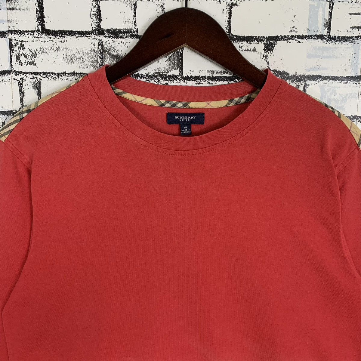 Burberry × Designer Luxury Brand Burberry London Sweatshirt Burberry Longsleeve Size US M / EU 48-50 / 2 - 2 Thumbnail