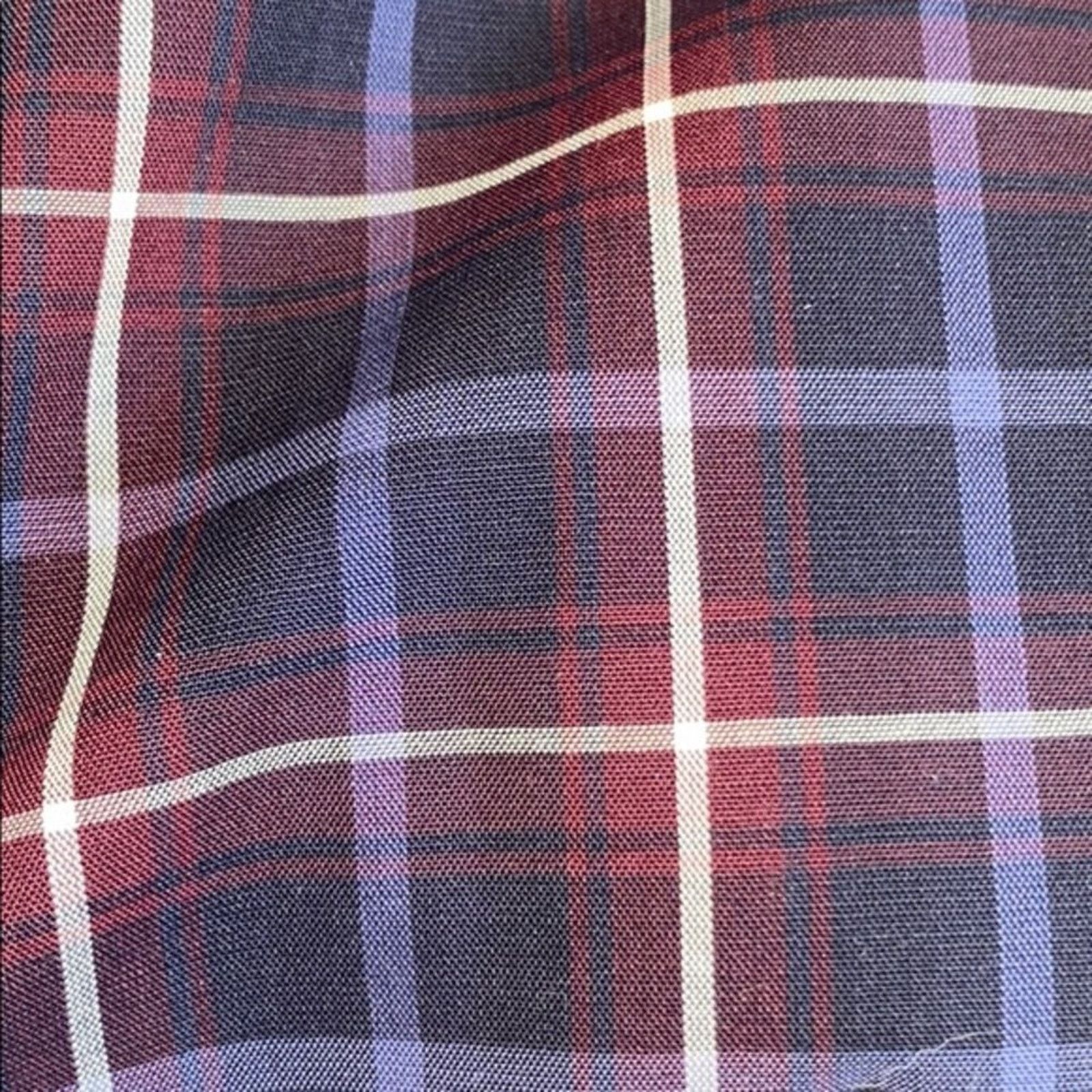 Jos. A. Bank Jos. A. Bank Maroon Plaid Button-Down Shirt | Sz L Size US L / EU 52-54 / 3 - 4 Thumbnail