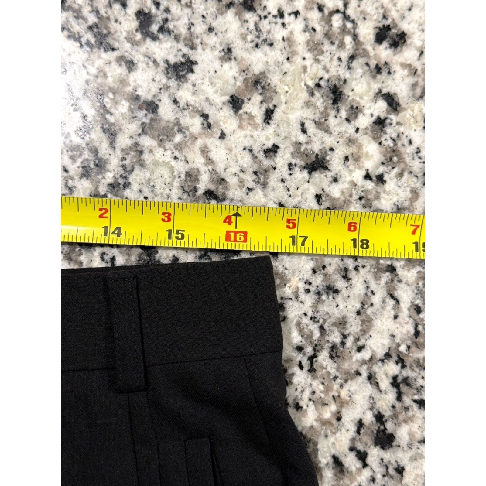 Zanella ZANELLA Pants Men's Wool Dress Pants 33x29 Black Regular Cuffed Made in Italy Formal Business Wedding Mens Size US 33 - 2 Thumbnail