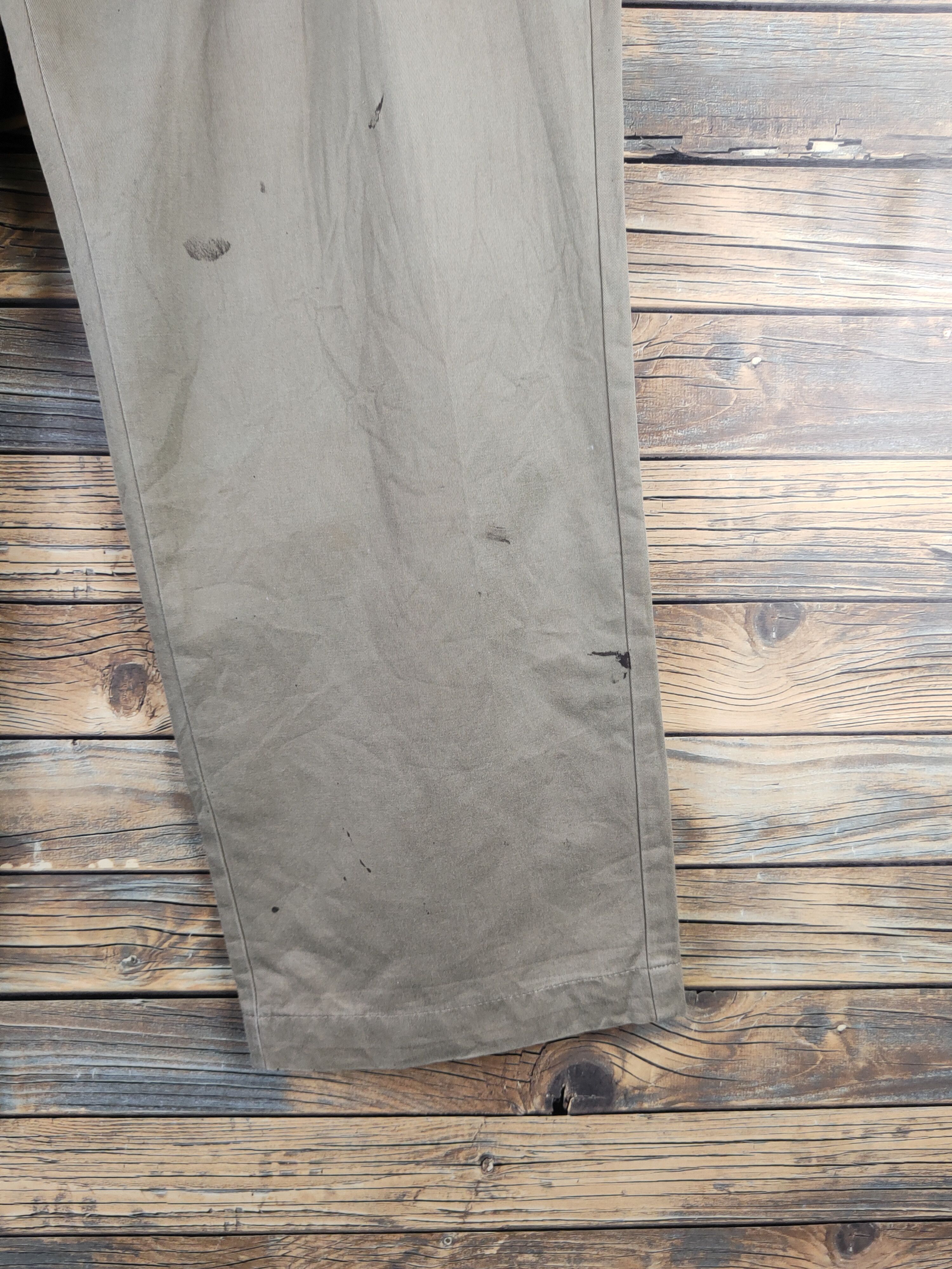 Ralph Lauren Ralph Lauren Beige thrashed Casual Pants #W2221 Size US 33 - 6 Thumbnail