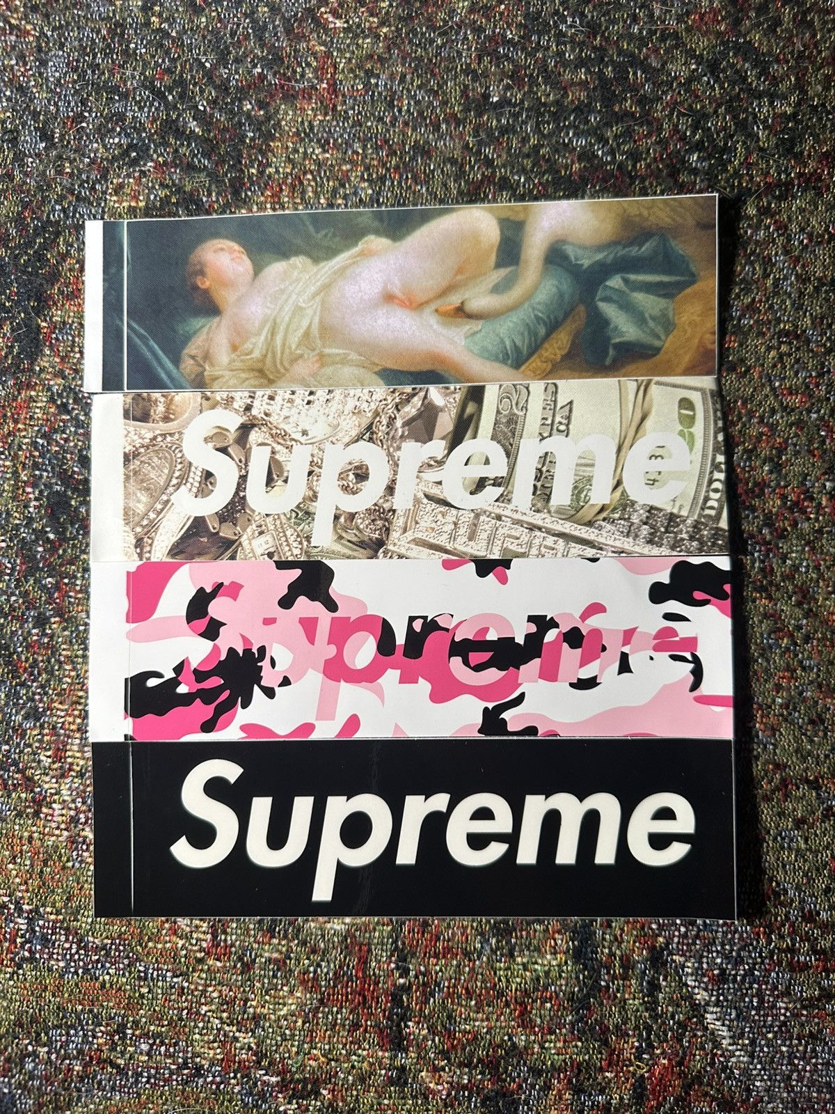Supreme Supreme Damien Hirst Box Logo Sticker Set | Grailed