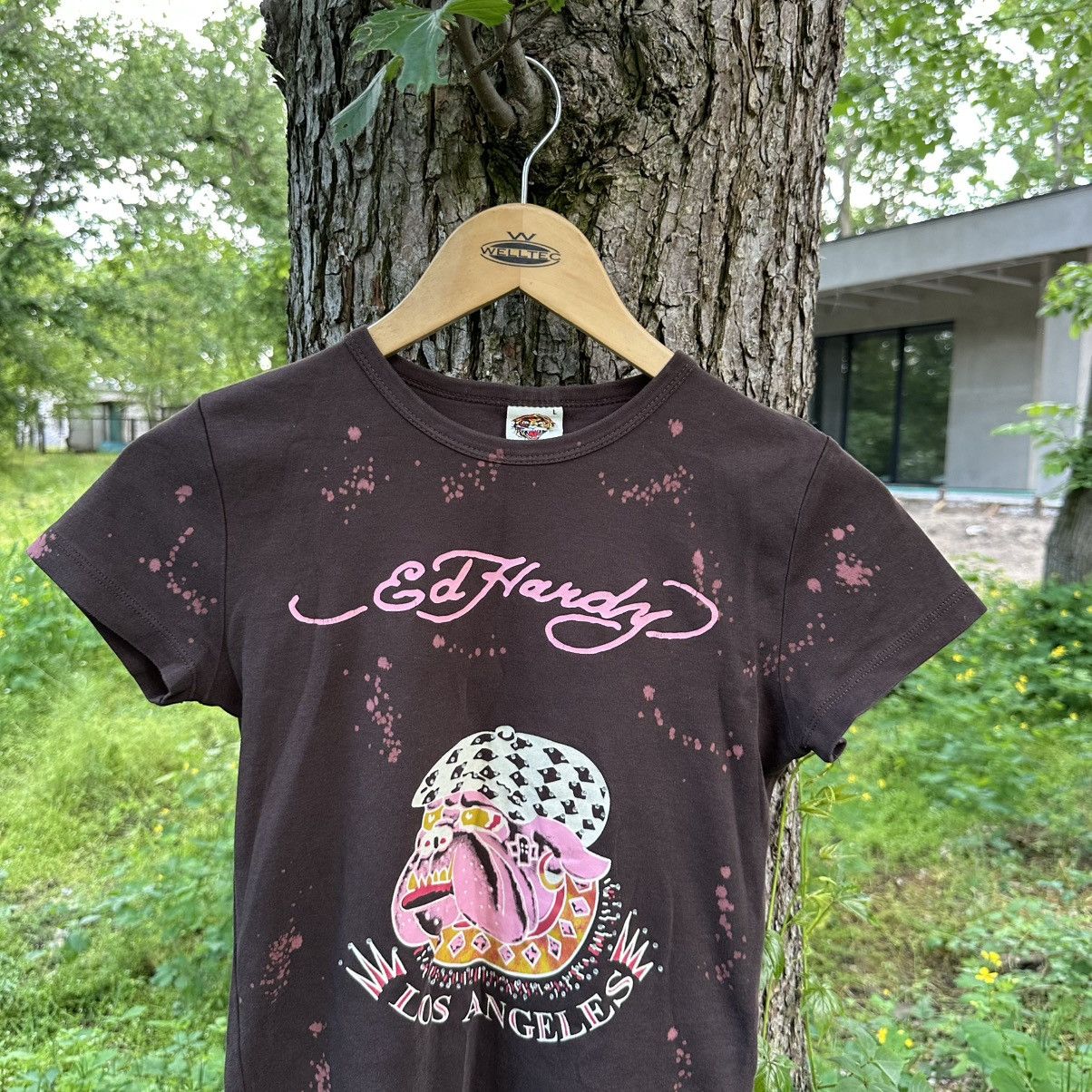 Ed Hardy Vintage Rare Y2K Ed Hardy by Christian Audiger T Shirt Size L / US 10 / IT 46 - 3 Thumbnail