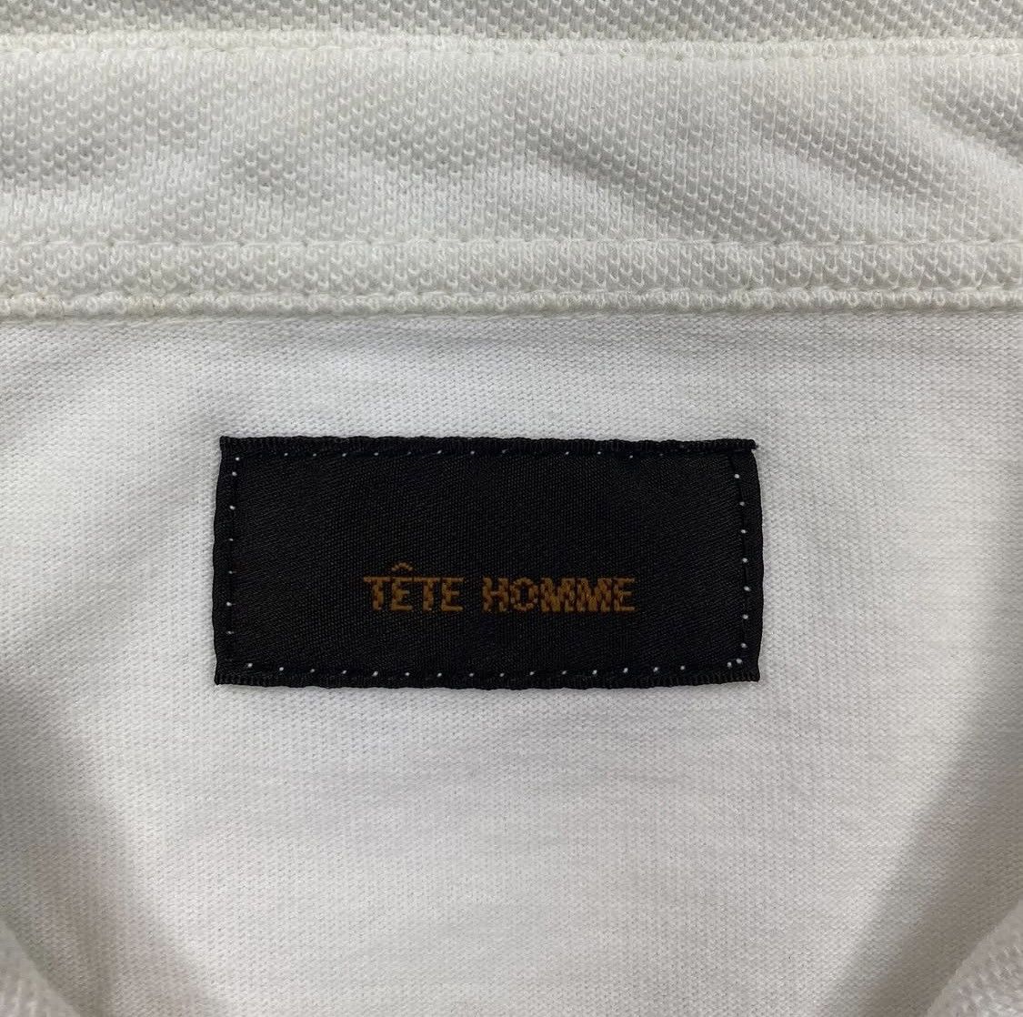 Issey Miyake × Japanese Brand Tete Homme By Issey Miyake White Shirt Size US M / EU 48-50 / 2 - 7 Thumbnail