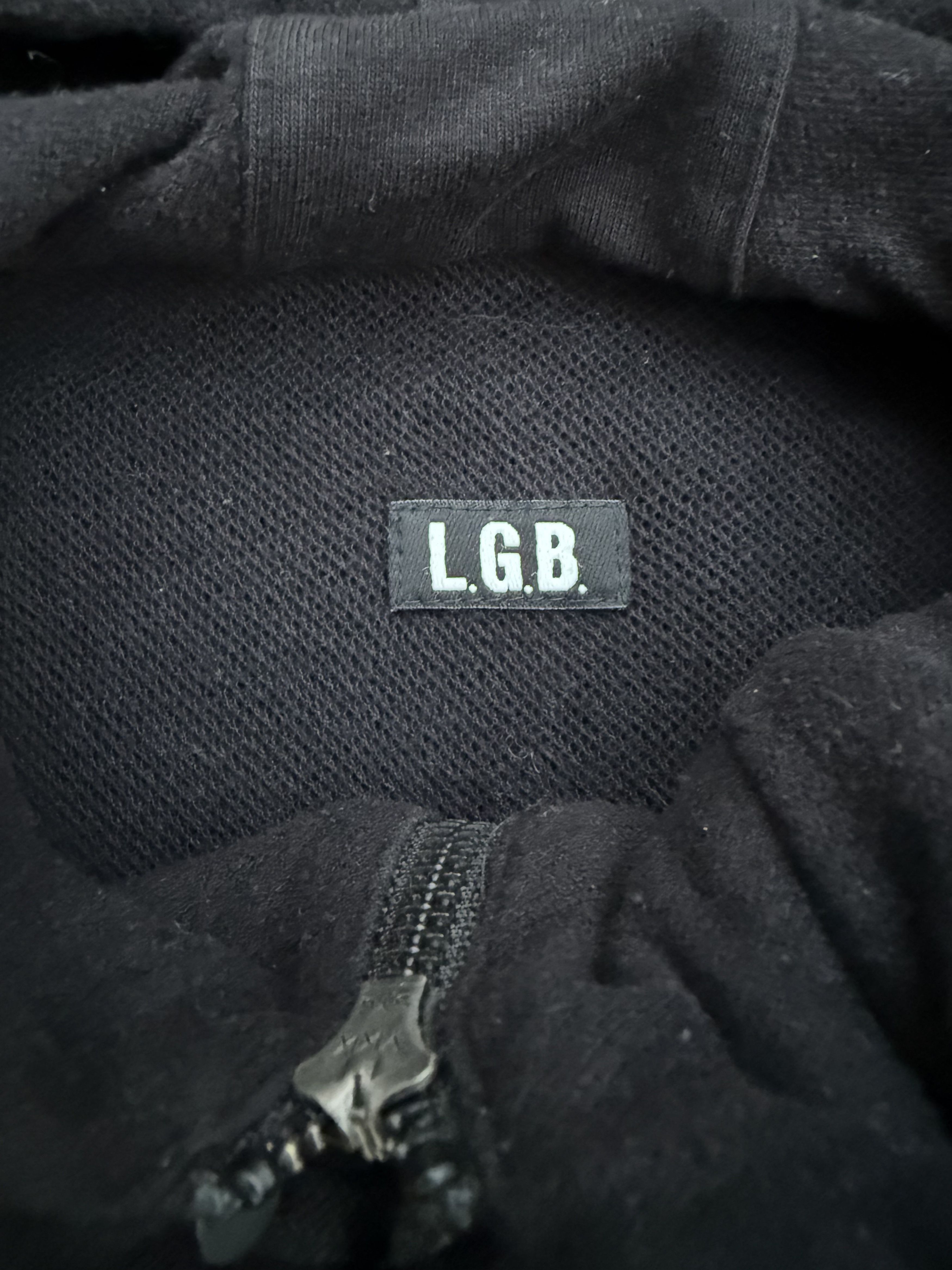 Le Grande Bleu (L.G.B.) LGB "Dub Dances With Wolves" Zip Boxer Hoodie Size US M / EU 48-50 / 2 - 7 Thumbnail