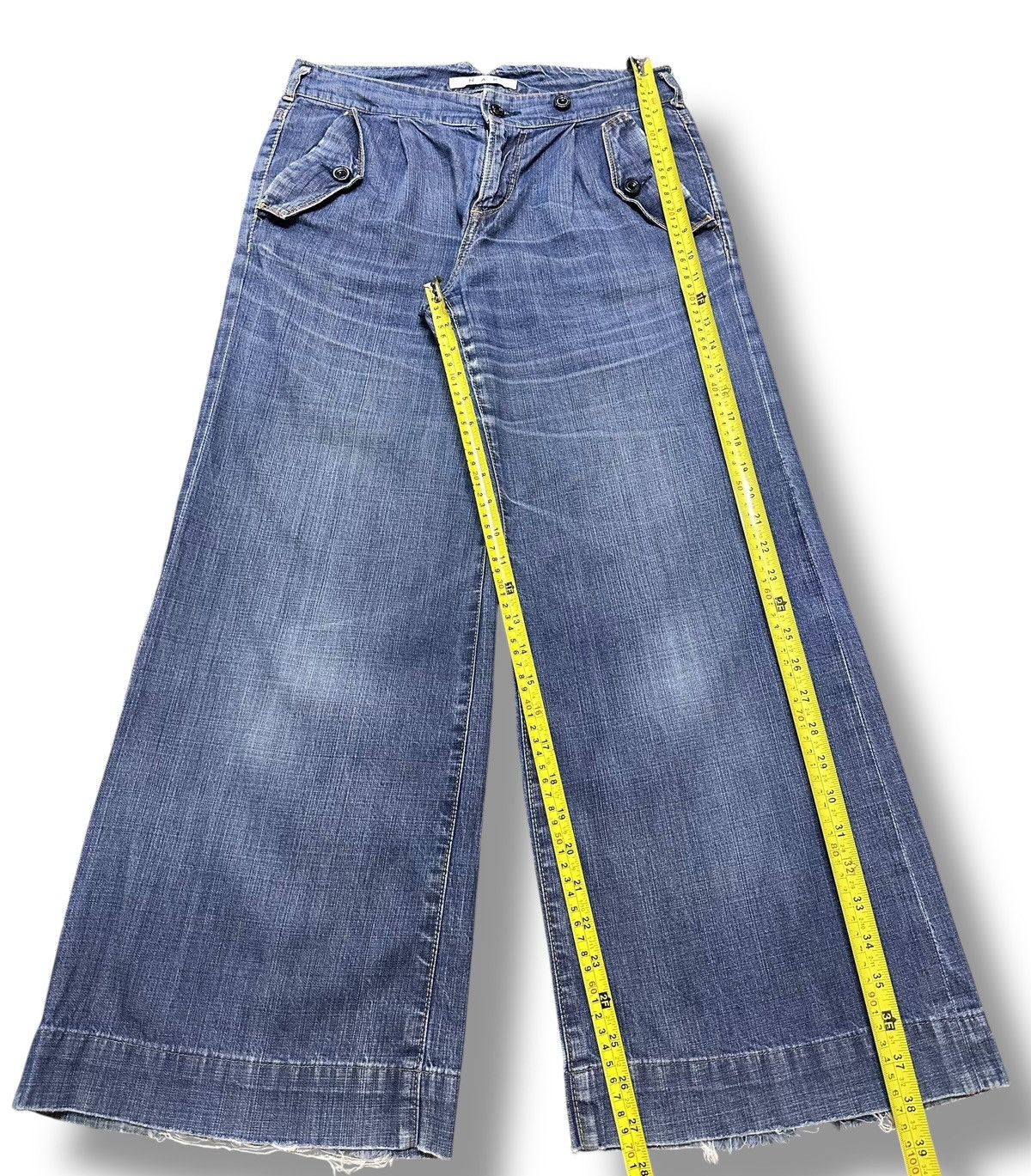 Japanese Brand H.A.K Japan Baggy Jeans With Loose Style and Faded Wash Size US 32 / EU 48 - 13 Thumbnail