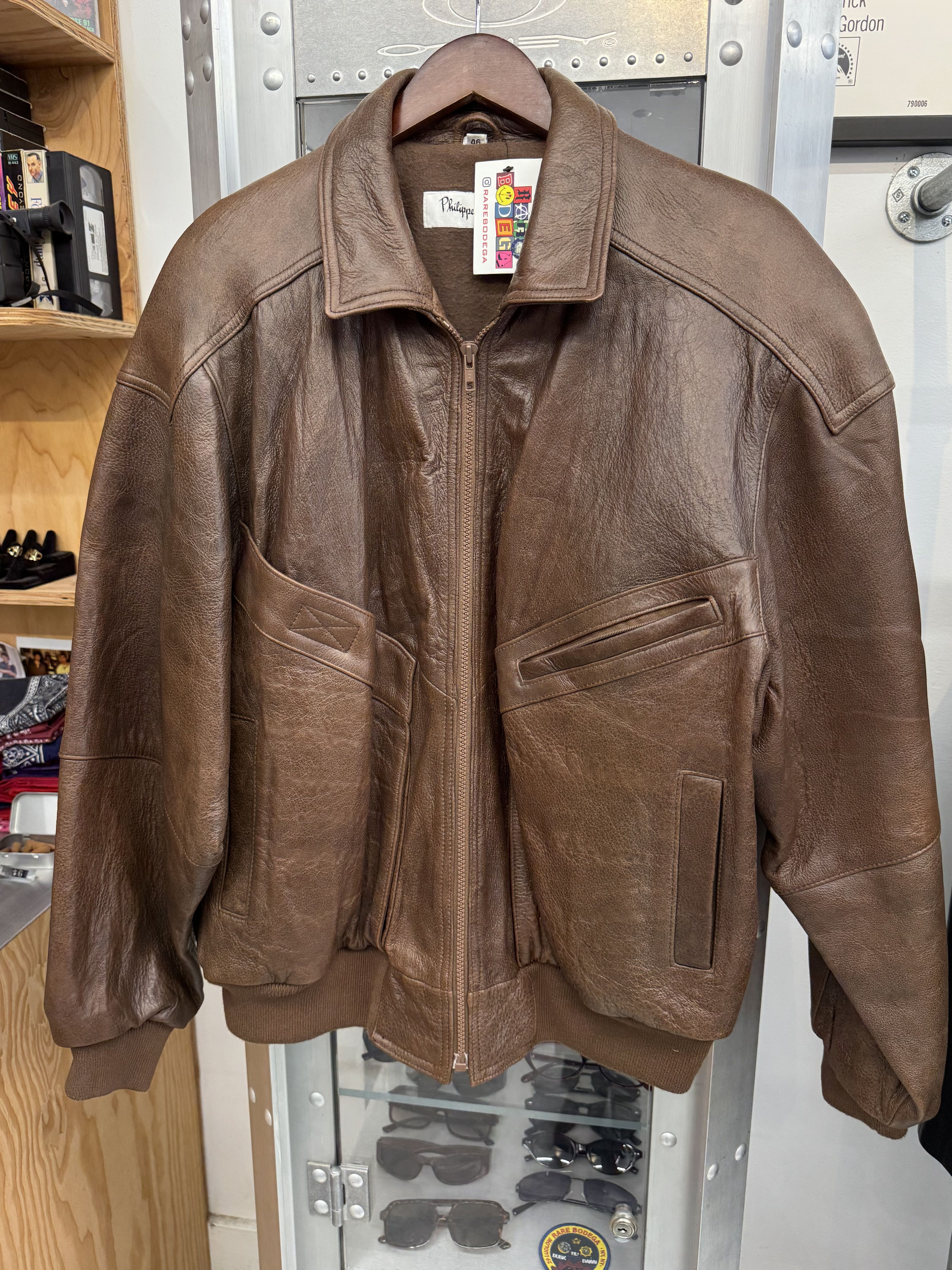 Other Vintage Philippe Monet Bomber Jacket Size US M / EU 48-50 / 2 - 2 Thumbnail