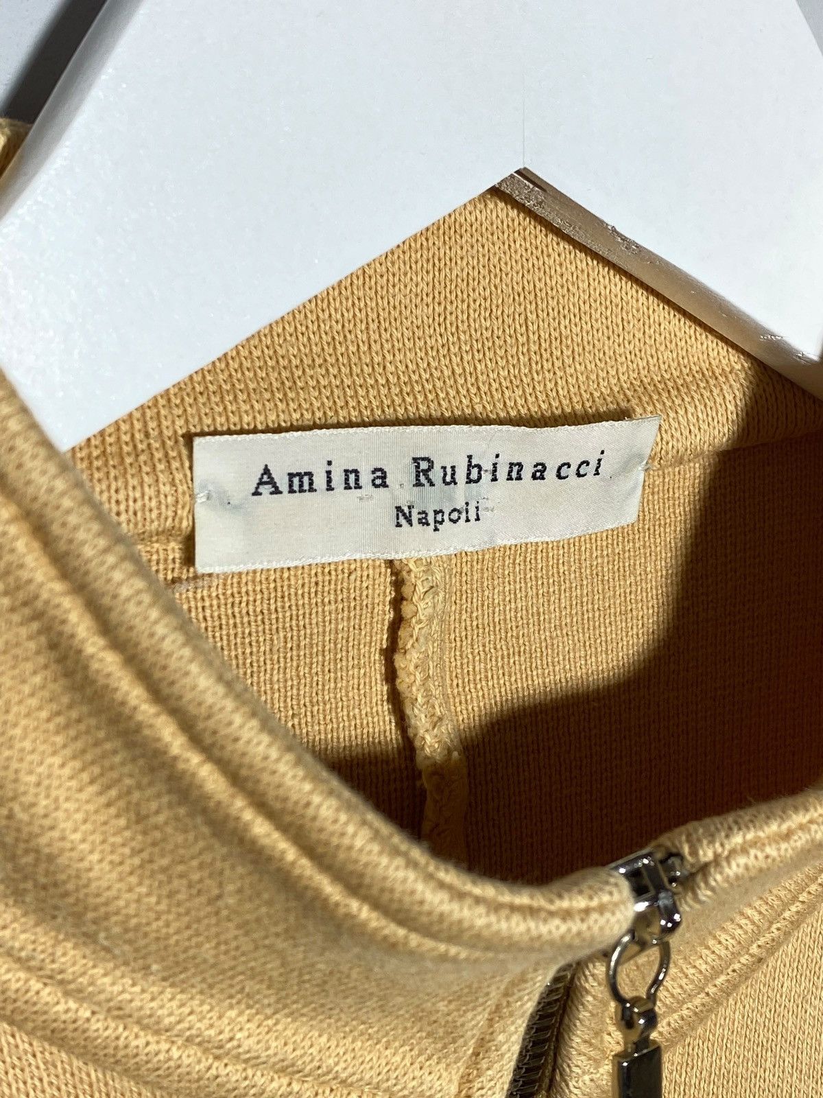 Amina Rubinacci Vintage Amina Rubinacci Napoli Full Zip Sweater Jumper Size M / US 6-8 / IT 42-44 - 14 Thumbnail