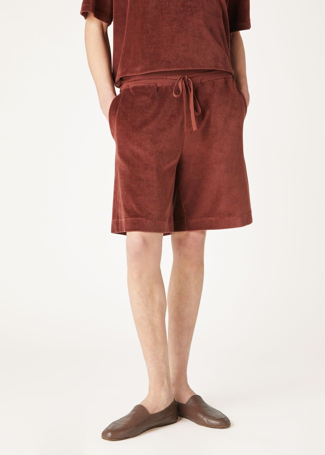 Loro Piana o1w1db10725 FAO5388 Duggia Bermuda Short in Red Size US 36 / EU 52 - 4 Thumbnail