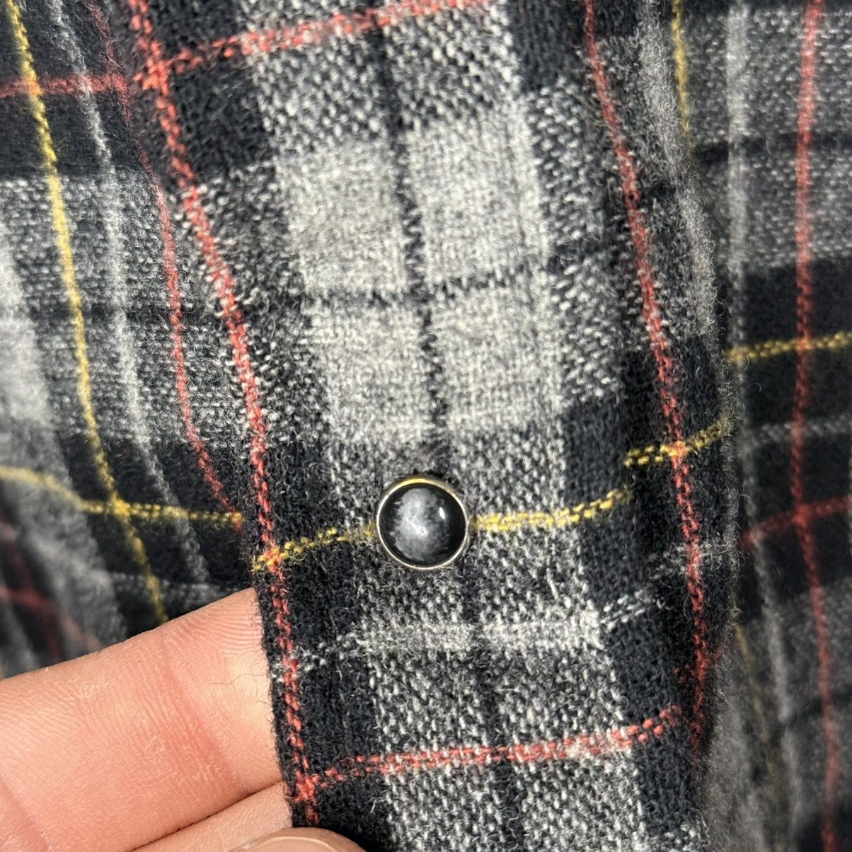 Hysteric Glamour × Vintage Vintage Hysteric Glamour Women’s Wool Plaid Flannel Shirt Size S / US 4 / IT 40 - 10 Thumbnail