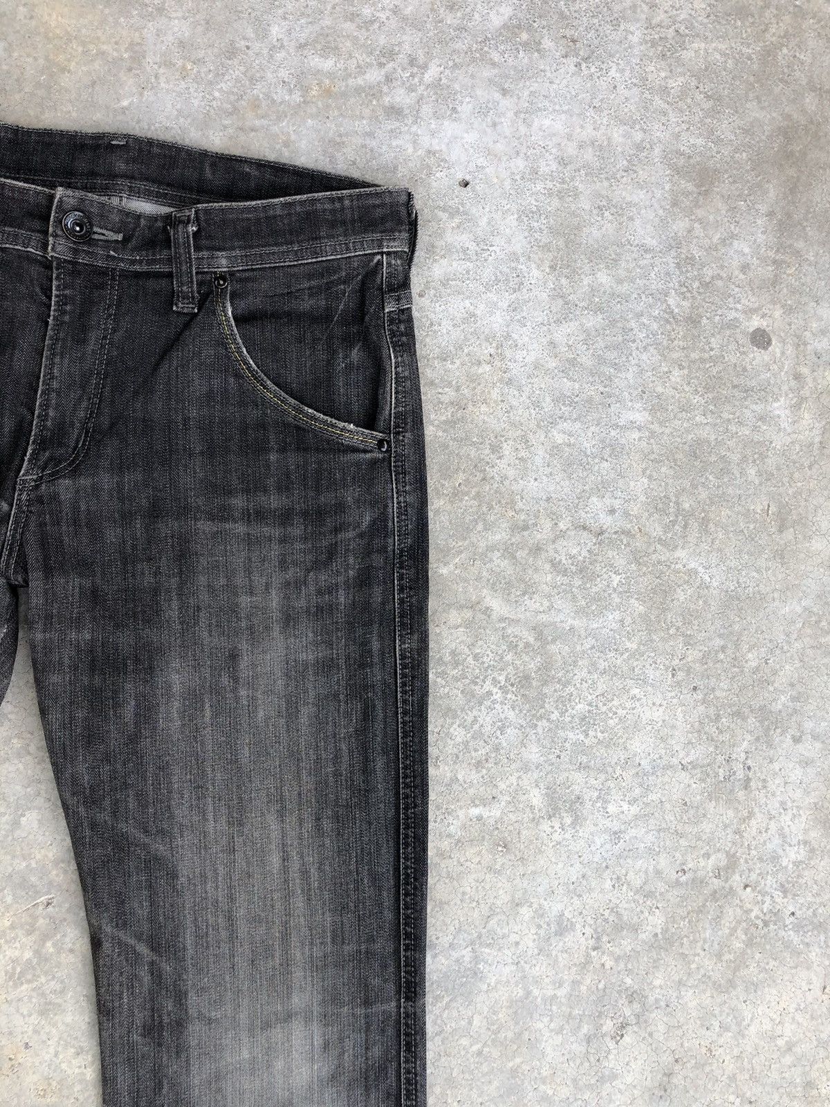 If Six Was Nine Y2k Wrangler Flared Jeans Distressed Jeans Size US 33 - 5 Thumbnail