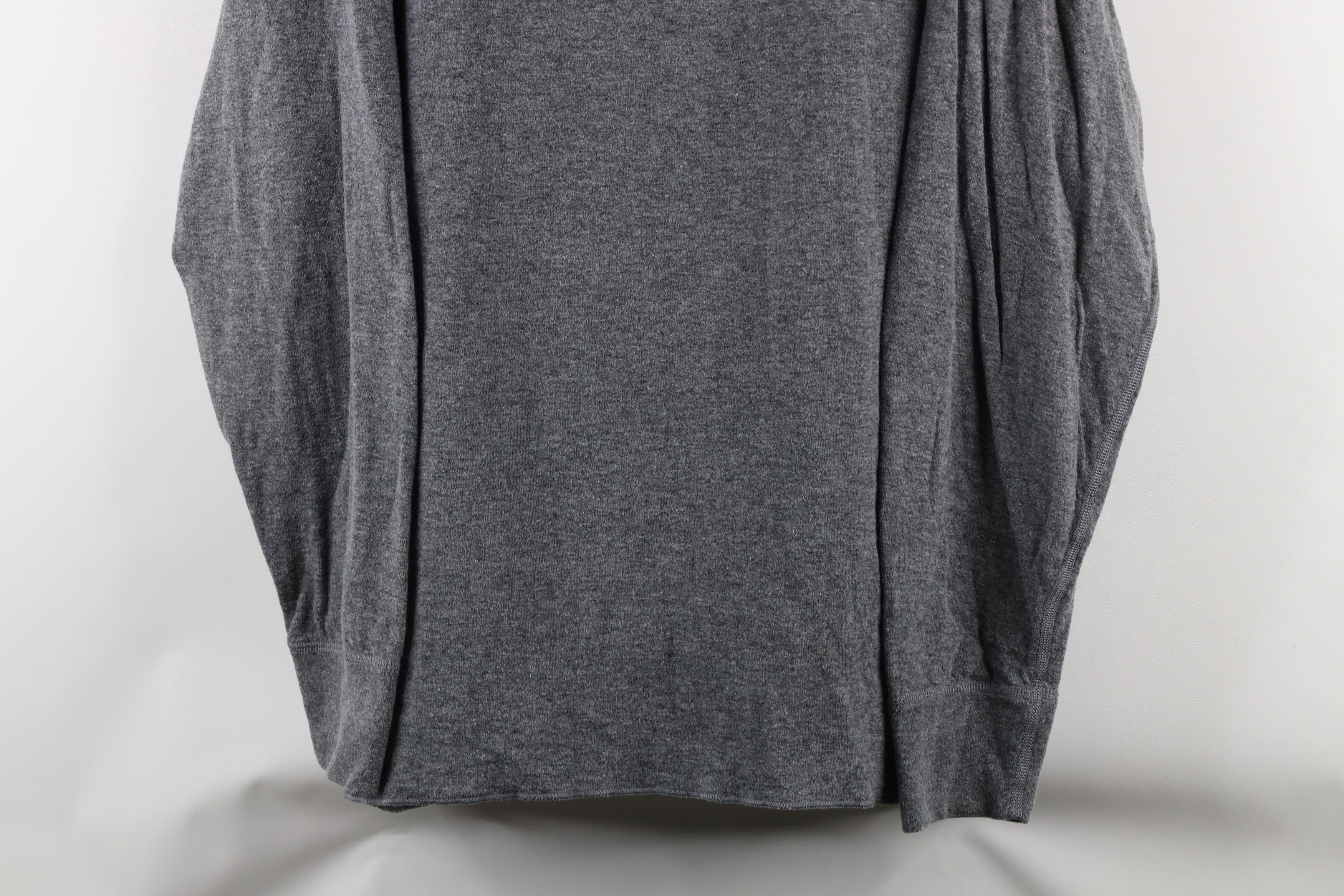L.L. Bean × Vintage Vintage LL Bean Wool Blend Long Sleeve Henley T-Shirt Gray Size US XXL / EU 58 / 5 - 3 Thumbnail