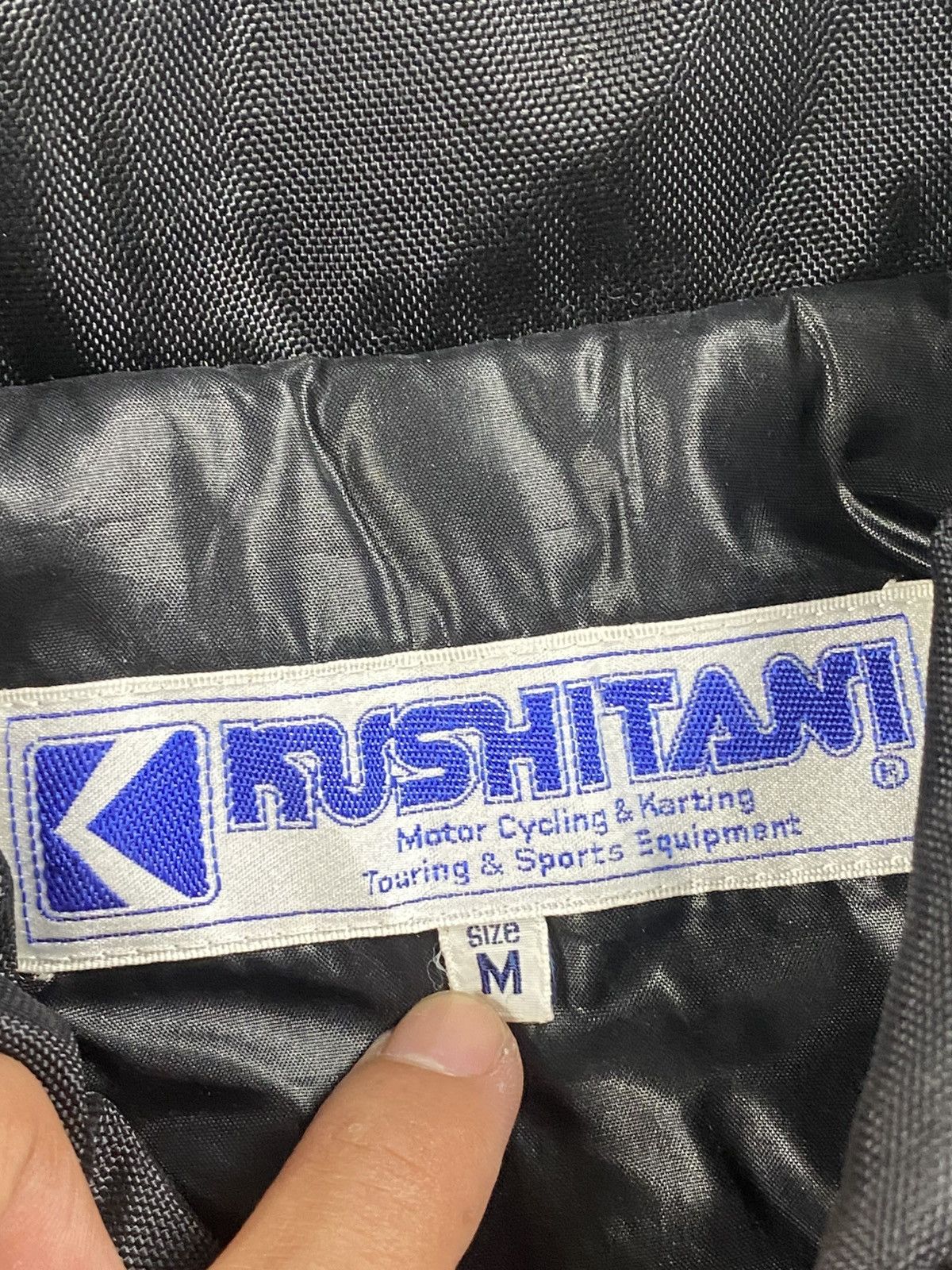 Japanese Brand Rare Vintage 90s Kushitani Racing Japan Biker Jacket Size US M / EU 48-50 / 2 - 10 Thumbnail