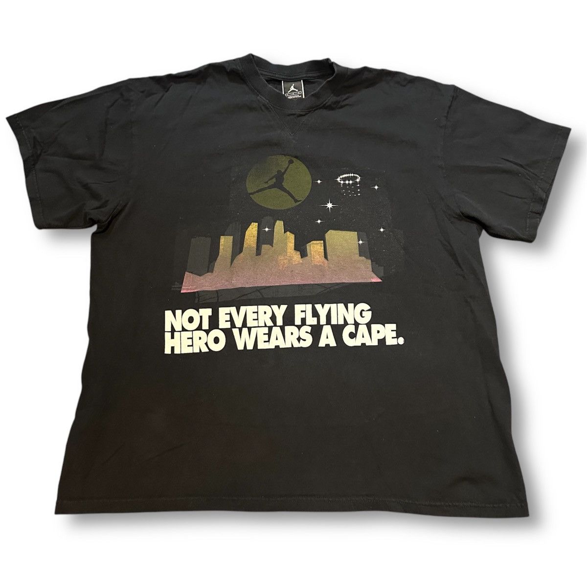 Jordan Brand × Nike × Vintage Vintage 2000s Michael Jordan x Nike Hero Shirt Size US L / EU 52-54 / 3 - 1 Thumbnail