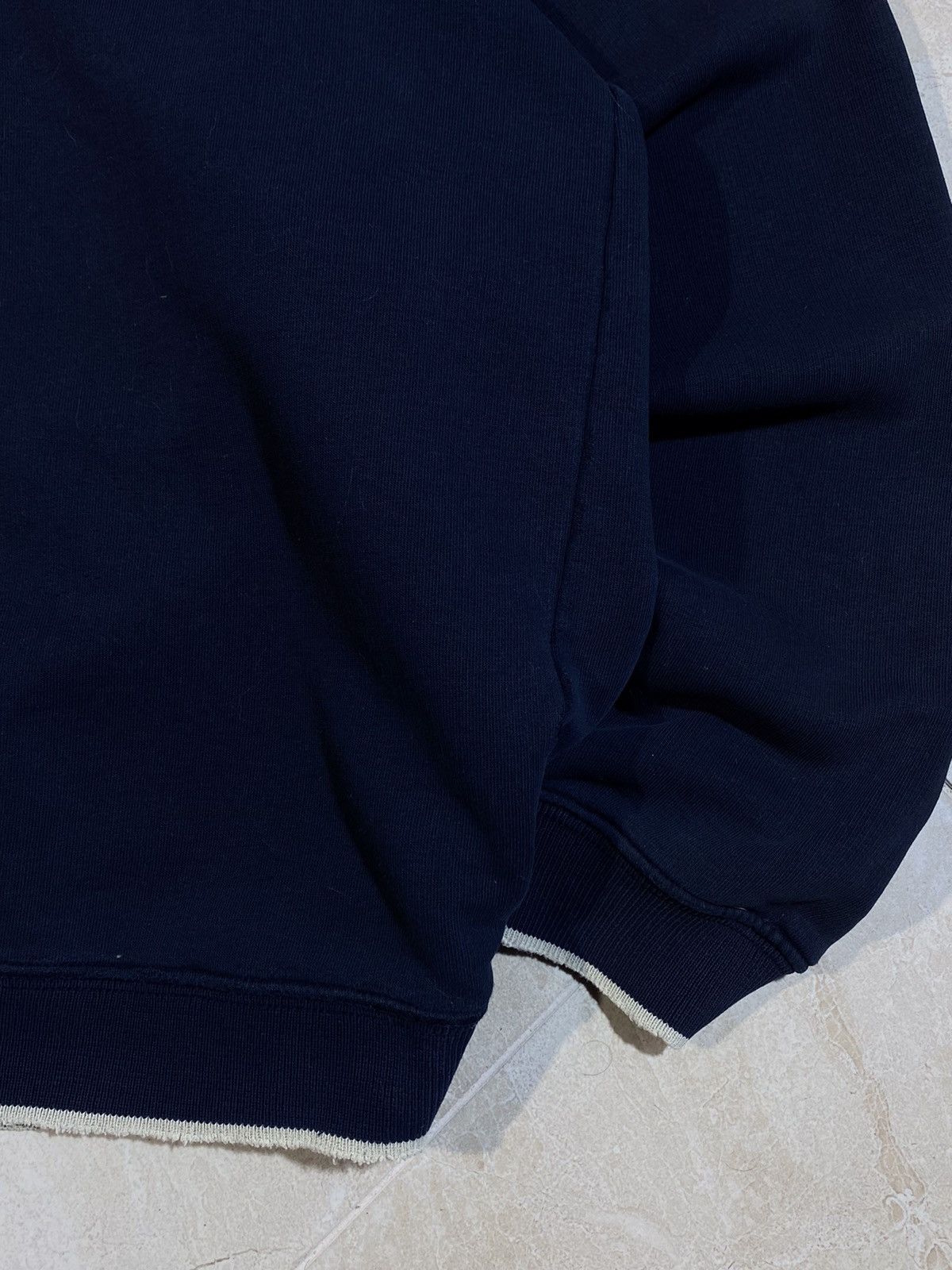 Nike Vintage 00s Nike y2k distressed swoosh oversized sweatshirt Size US XXL / EU 58 / 5 - 7 Thumbnail