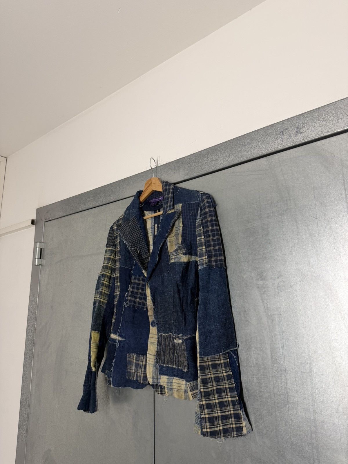 Ralph Lauren Ralph Lauren Collection Purple Linen Country Patched Blazer Size S / US 4 / IT 40 - 5 Thumbnail