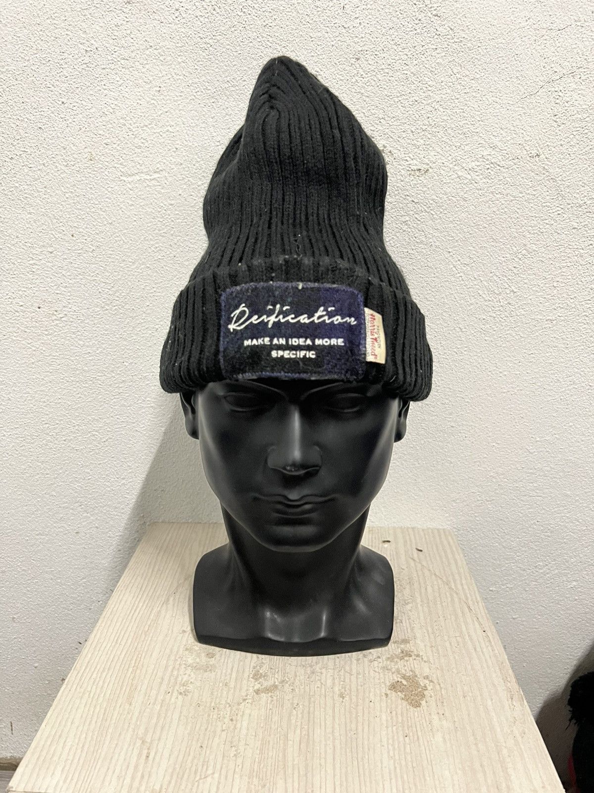 Harris Tweed Japanese brand Harris Tweed Beanie Hat Size ONE SIZE - 2 Thumbnail
