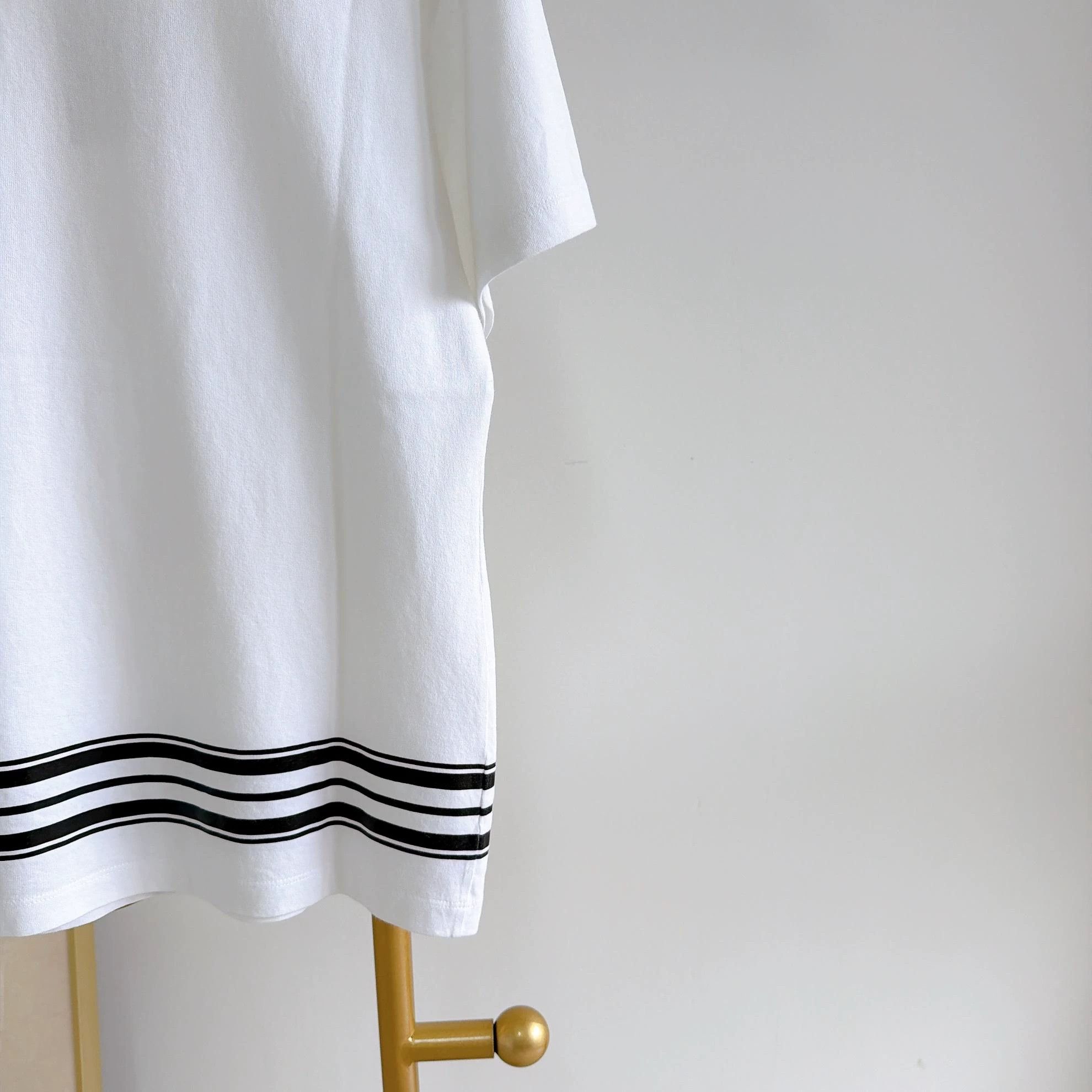 Louis Vuitton Louis Vuitton White T-Shirt L Size L / US 10 / IT 46 - 6 Thumbnail