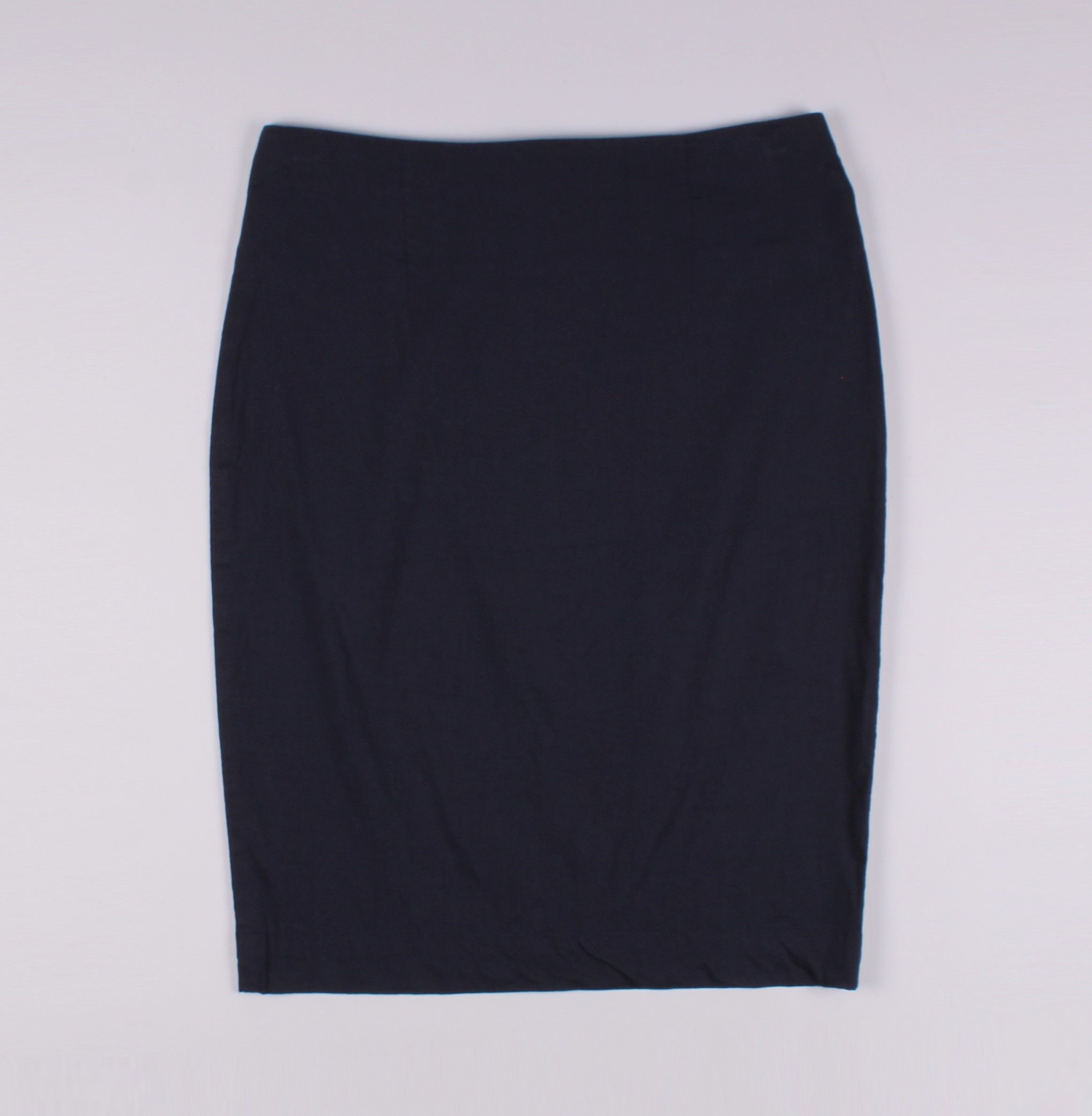 Annette Gortz Annette Gortz Navy Linen Blend Pencil Skirt Size 30" / US 8 / IT 44 - 1 Thumbnail