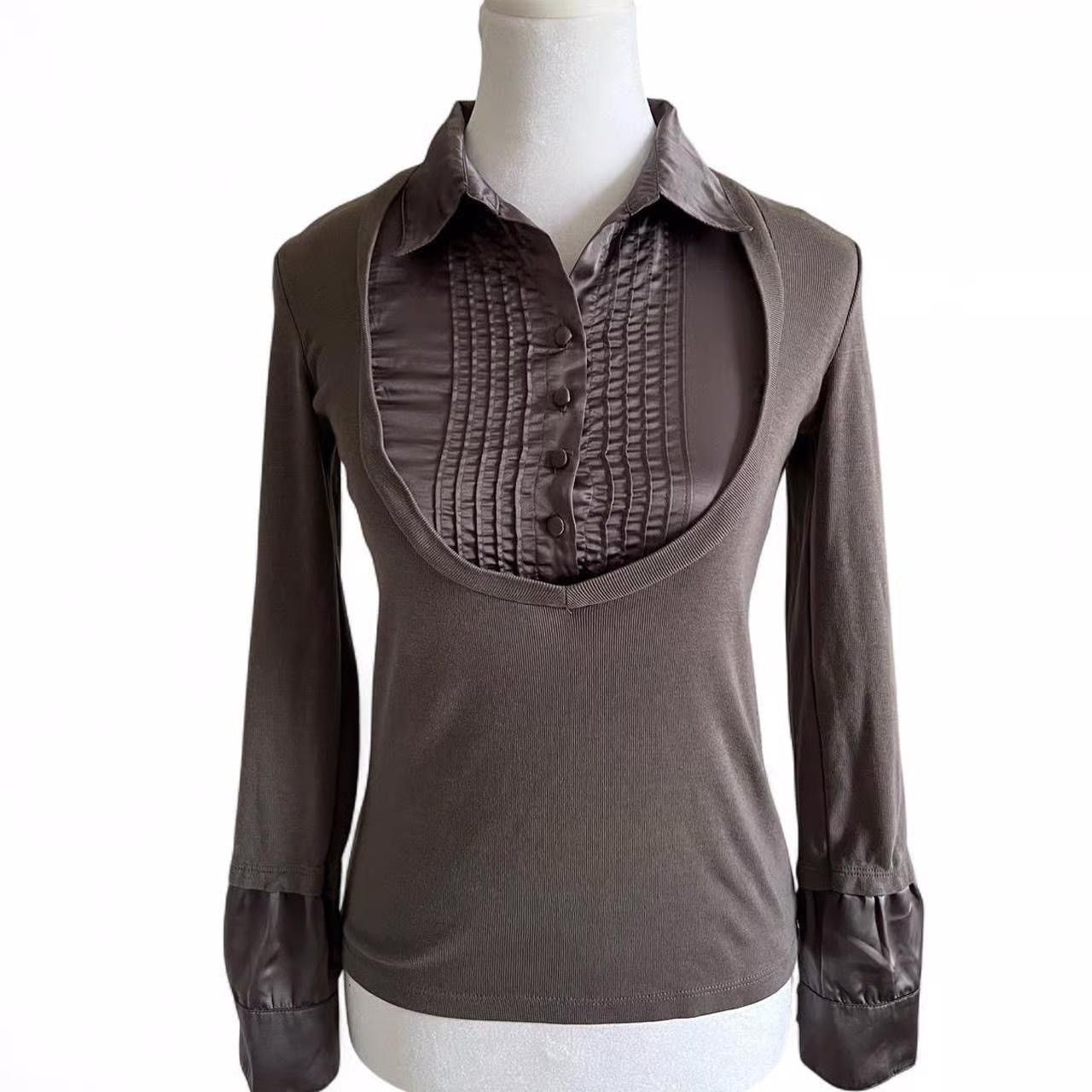 Other French brand faux layer two-piece Size S / US 4 / IT 40 - 1 Thumbnail