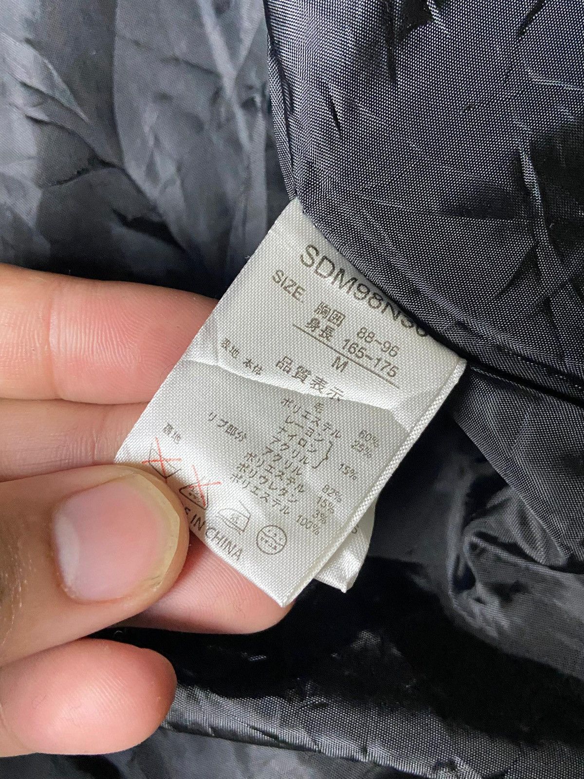 semanticdesign Semantic Design Dual Zipper Washed Grey Jacket (156) Size US M / EU 48-50 / 2 - 10 Thumbnail