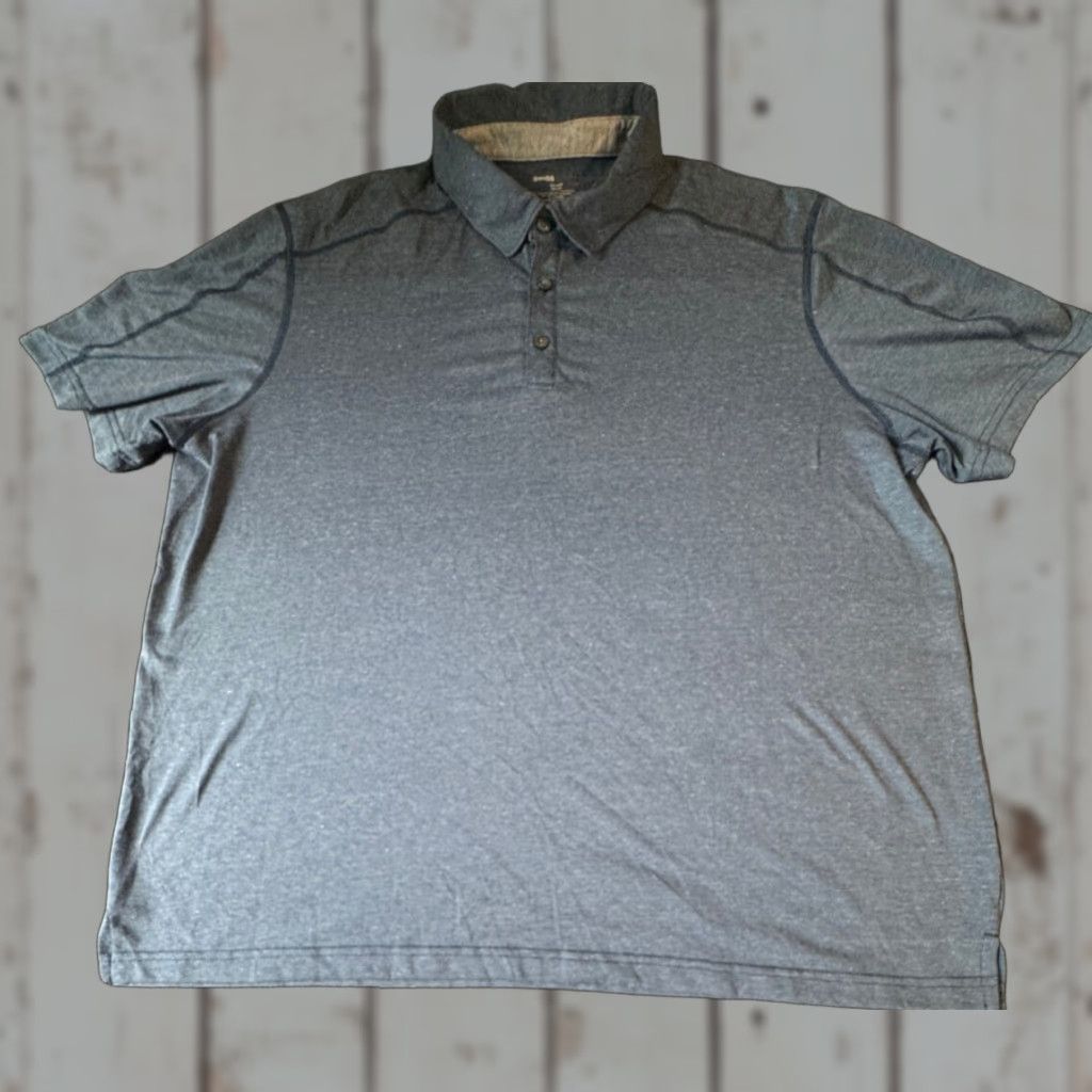 Vintage VINTAGE Swiss Tech Short Sleeve Polo Mens XXL Blue Golf Shirt Size US XXL / EU 58 / 5 - 1 Thumbnail