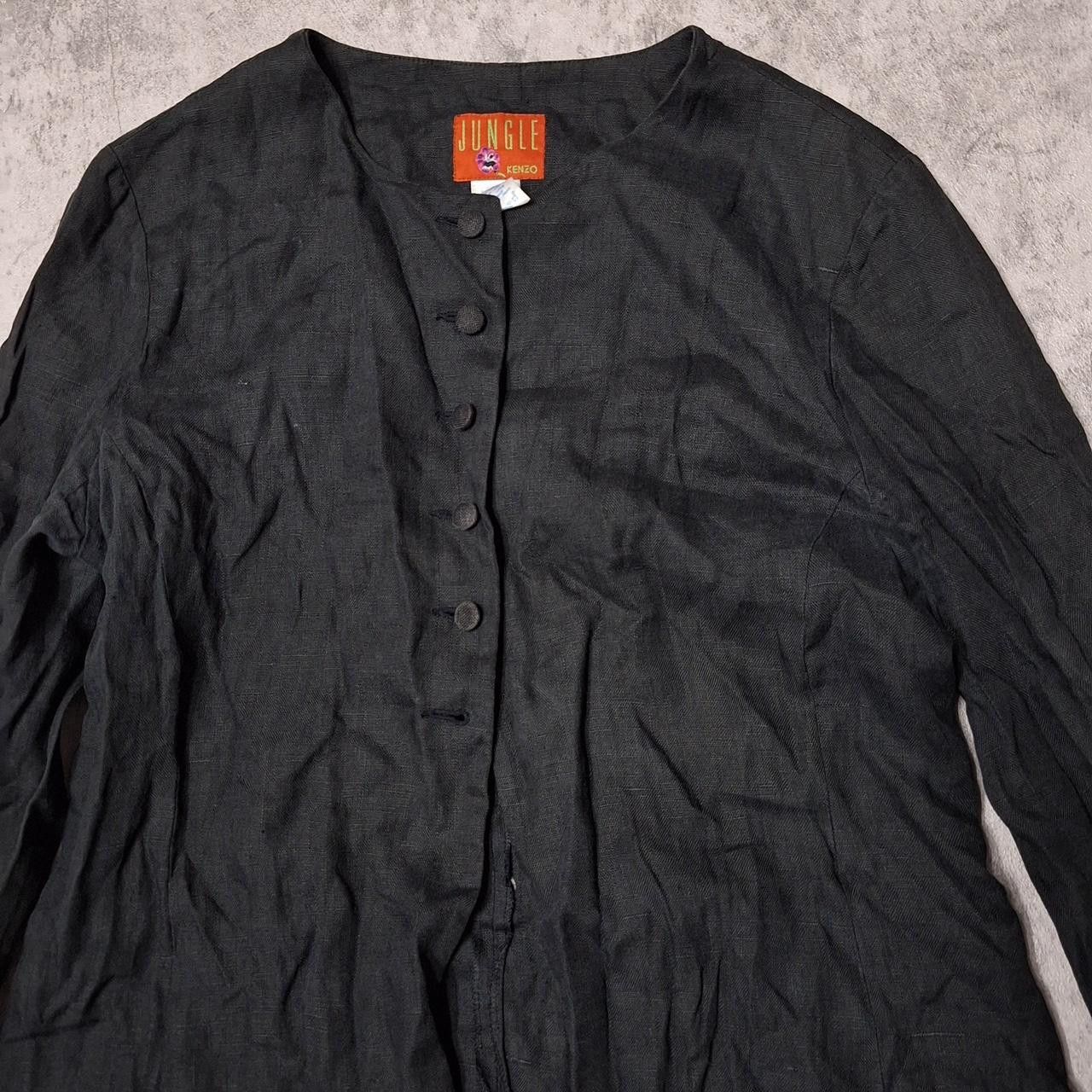 Kenzo Kenzo black button-up shirt Size ONE SIZE - 3 Thumbnail