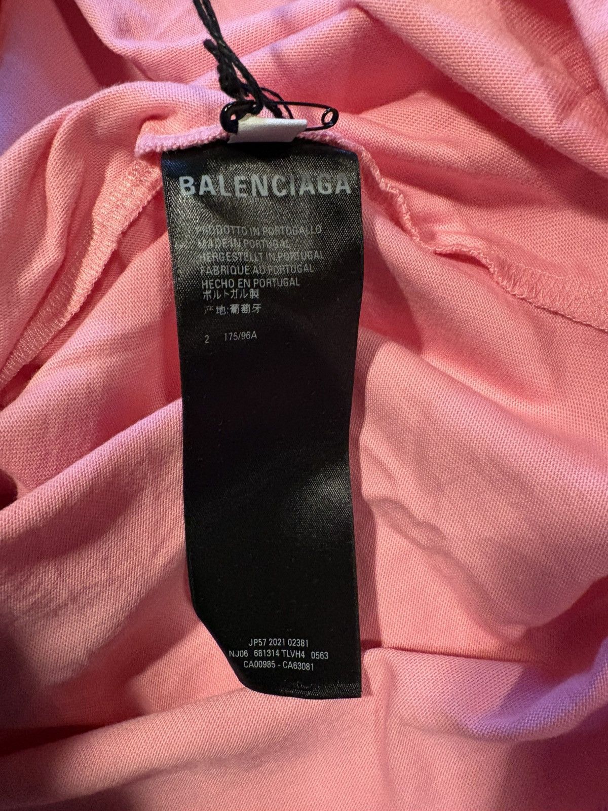 Balenciaga Balenciaga oversized Bebé t-shirt. Size US L / EU 52-54 / 3 - 5 Thumbnail