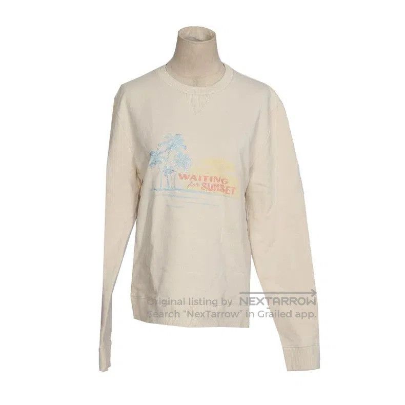 Saint Laurent Paris Saint Laurent Paris Colorblock Cotton Sweatshirt. Size US L / EU 52-54 / 3 - 7 Thumbnail
