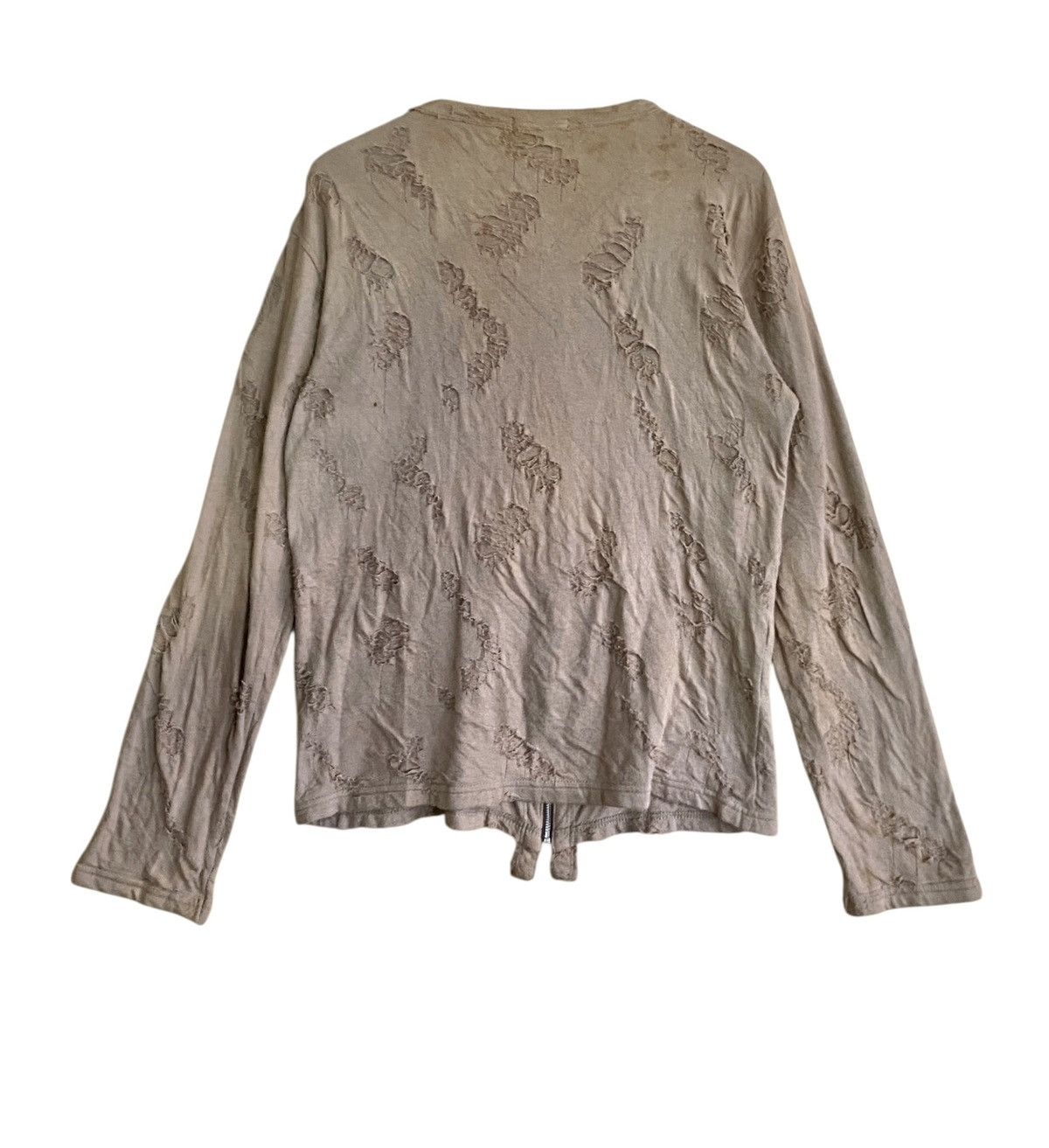Tornado Mart Very Rare Vintage Tornado Mart Distressed Cardigan 1990s Size US M / EU 48-50 / 2 - 2 Thumbnail