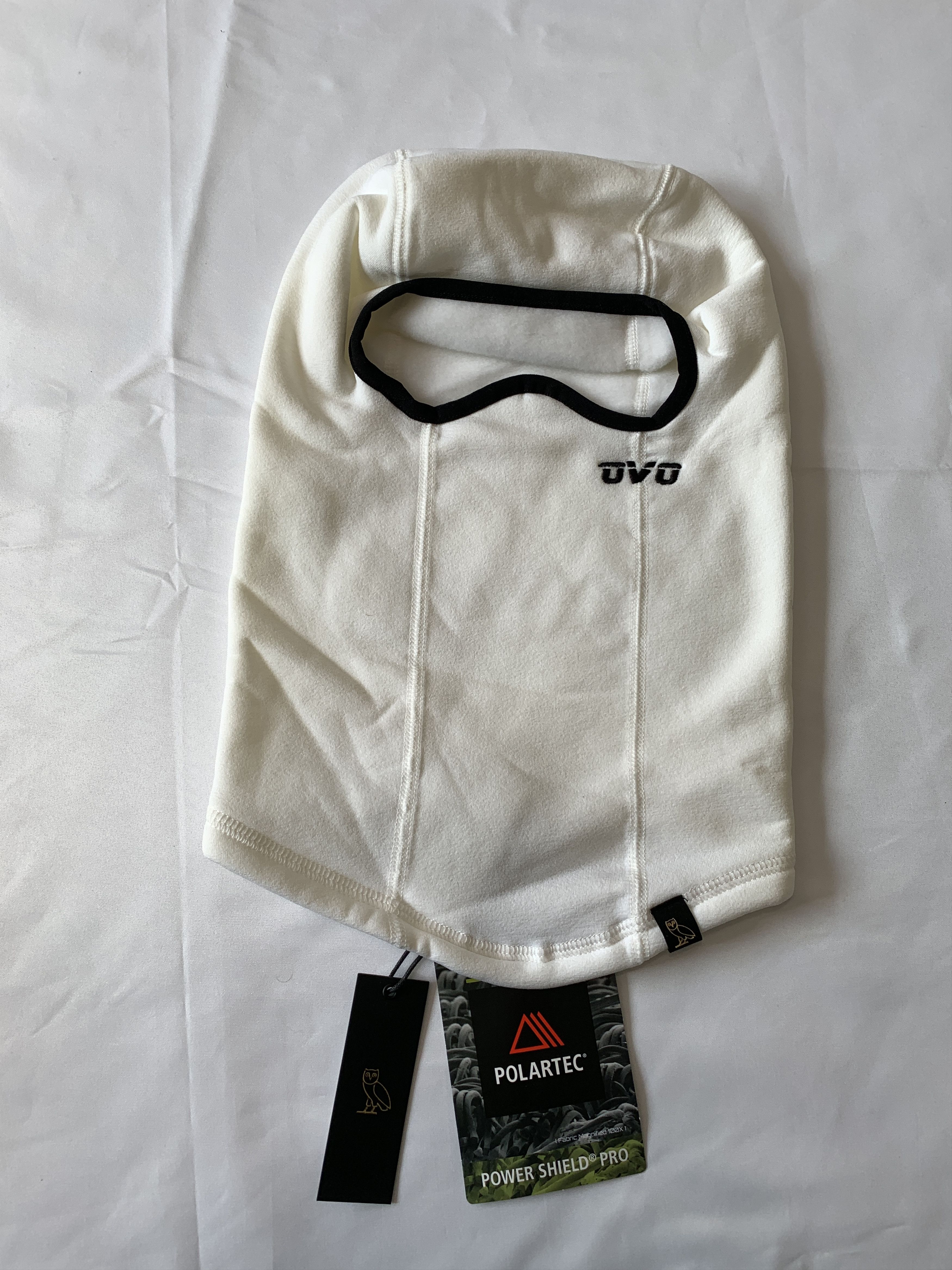 Drake OVO POLARTEC® POWER STRETCH BALACLAVA SKI MASK - White Size ONE SIZE - 1 Thumbnail