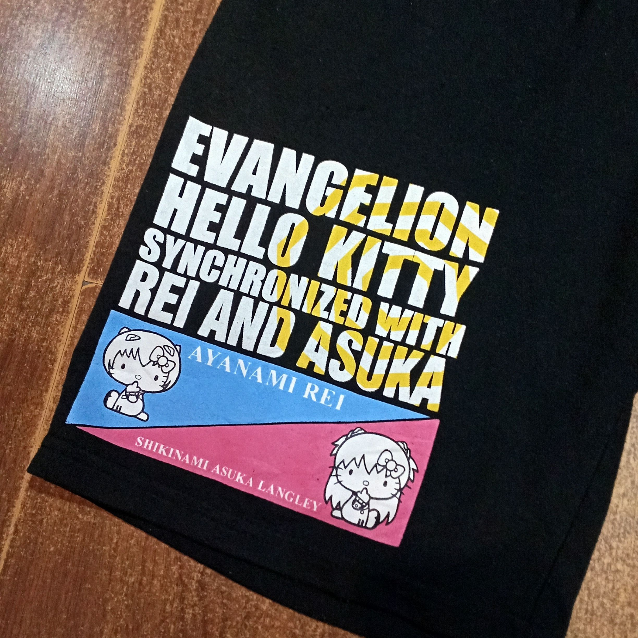 Japanese Brand Evangelion neon Genesis x Hello Kitty short sweetpants Size US 30 / EU 46 - 3 Thumbnail