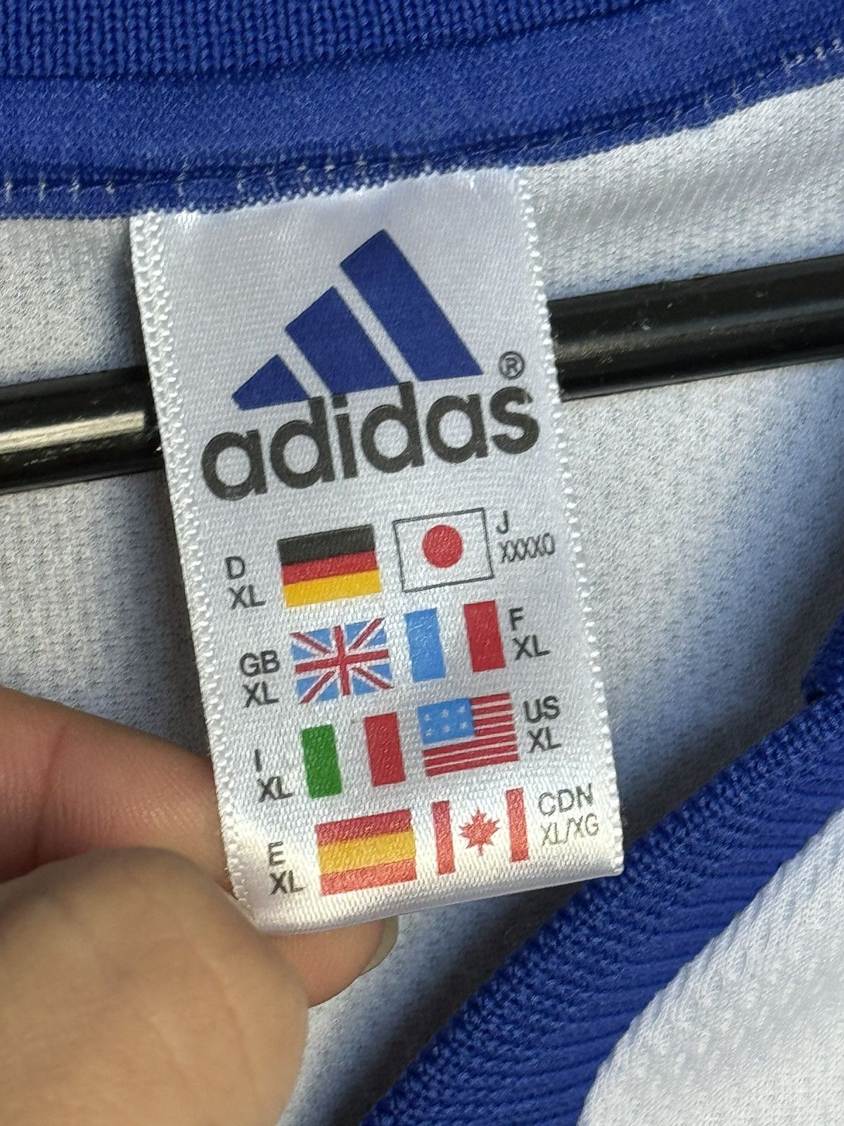 Adidas Yugoslavia National Team 00/01 Away Football Jersey T-Shirt Size US XL / EU 56 / 4 - 7 Thumbnail