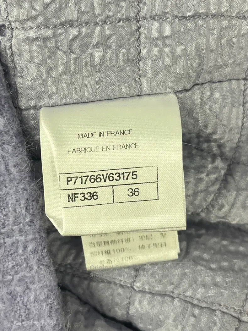 Chanel Chanel Taro purple lapel double-breasted jacket Size XS / US 0-2 / IT 36-38 - 5 Thumbnail