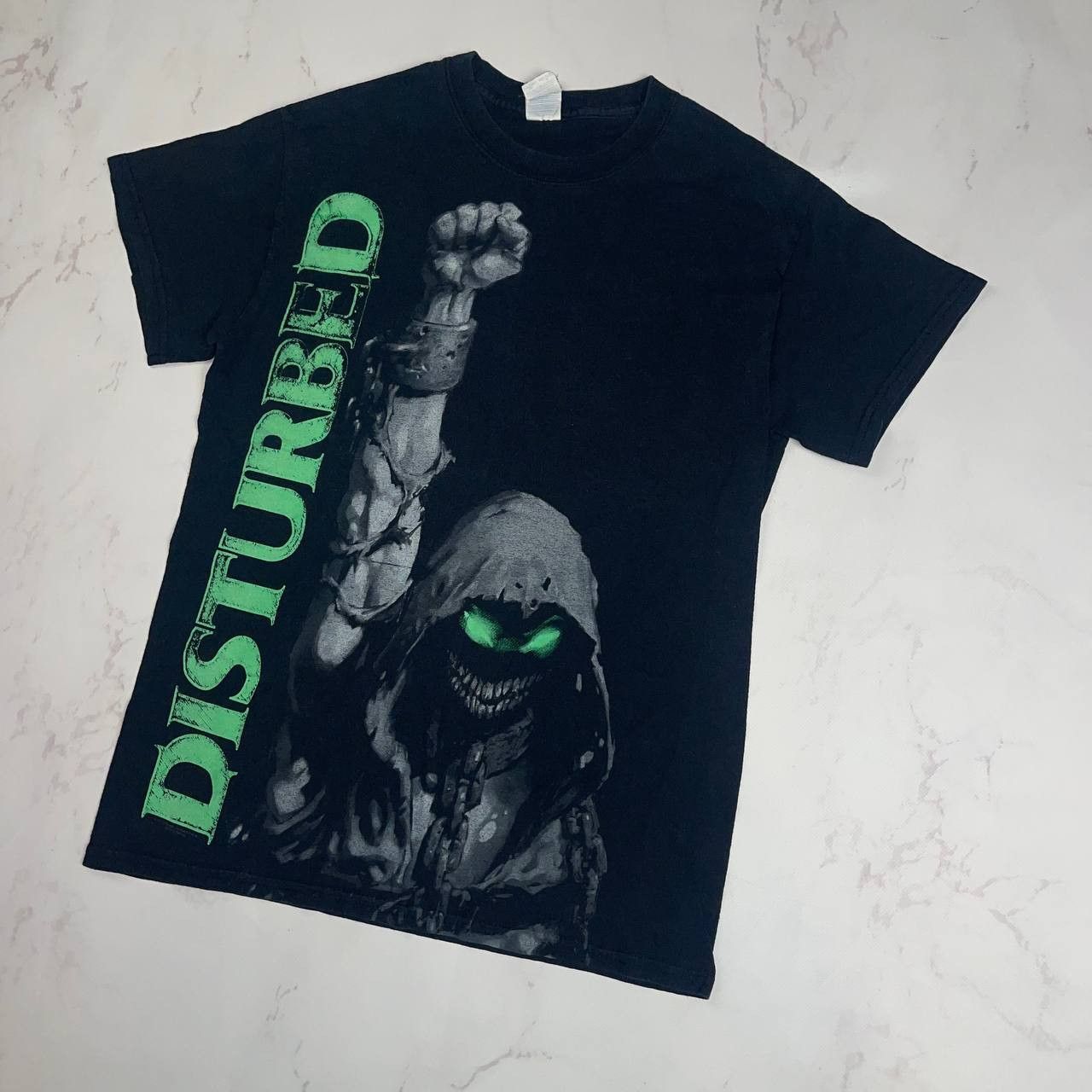 Vintage Disturbed Up Yer Fist T Shirt Mens Licensed Rock N Roll Sz S Size US S / EU 44-46 / 1 - 3 Thumbnail